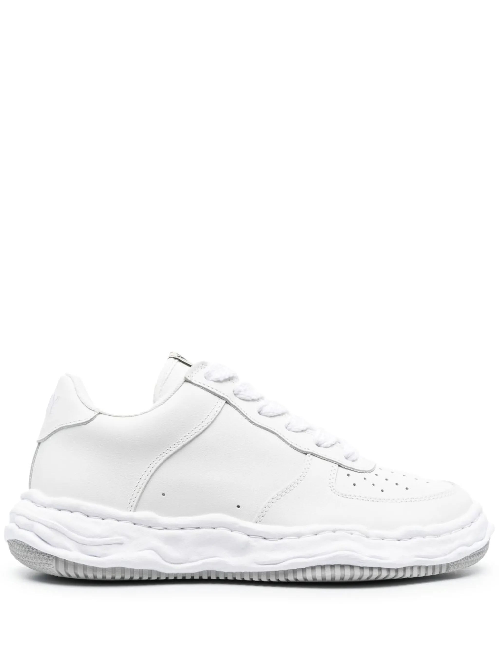 WAYNE OG sole leather low-top sneakers