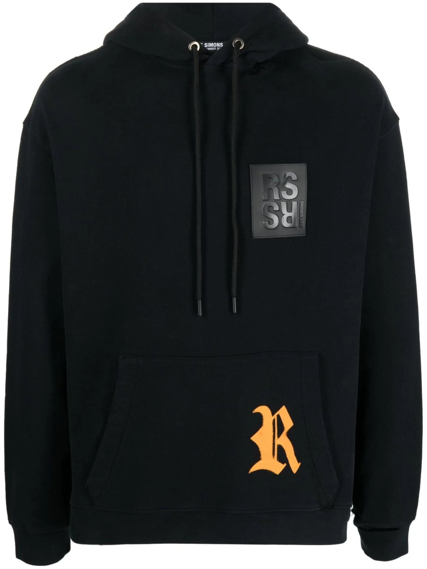 logo patch hoodie
