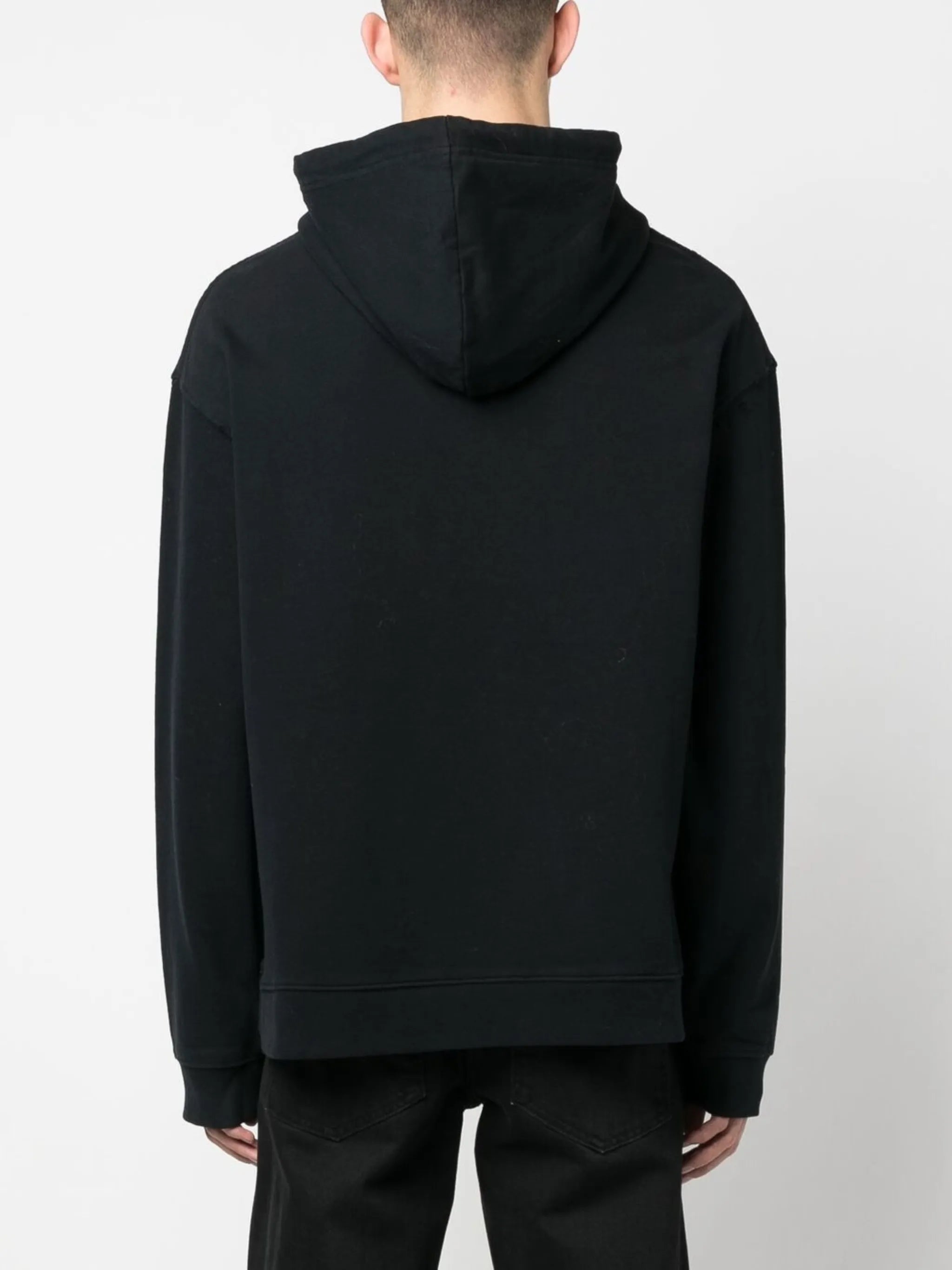 logo patch hoodie