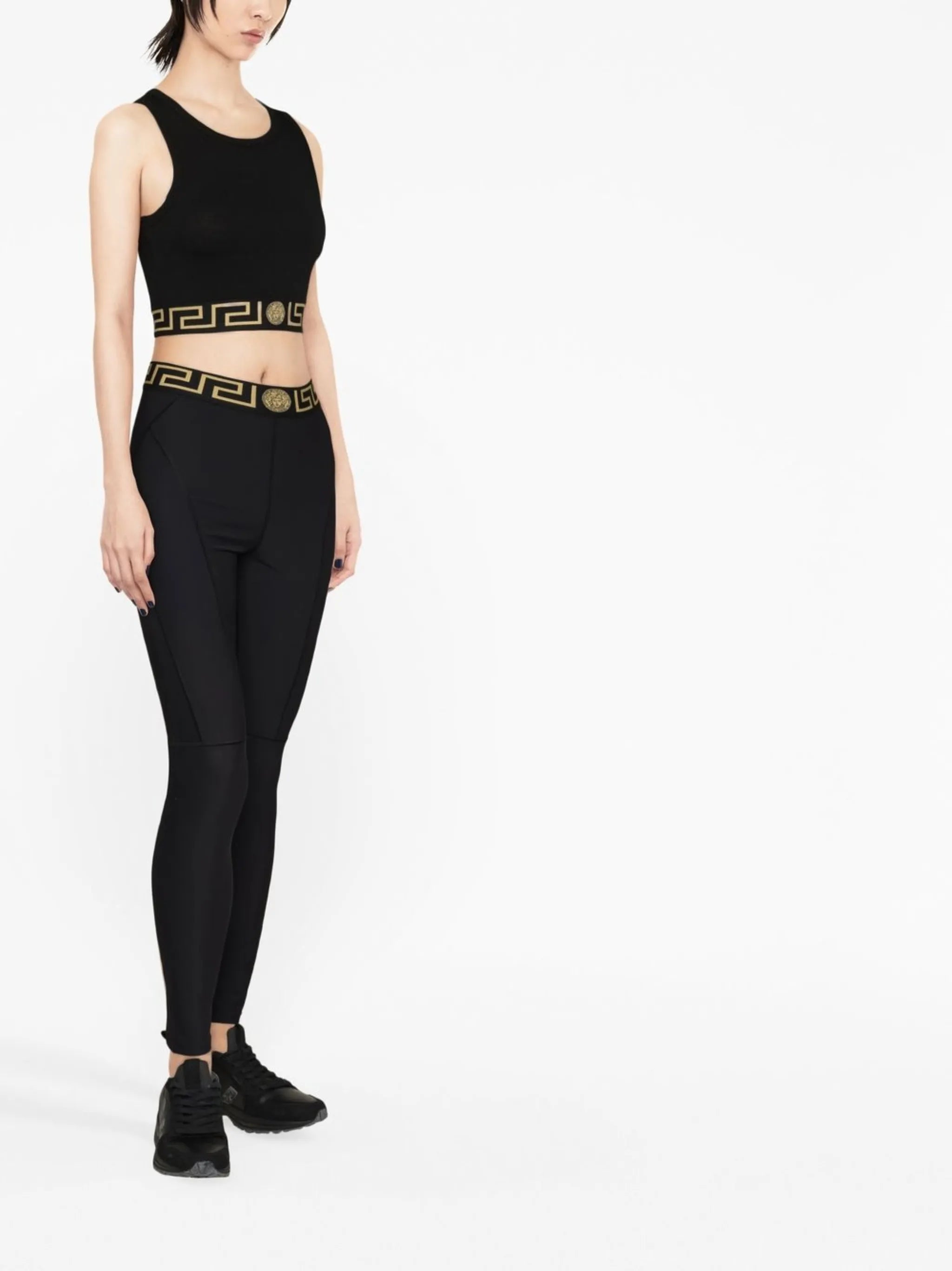 logo-waistband leggings