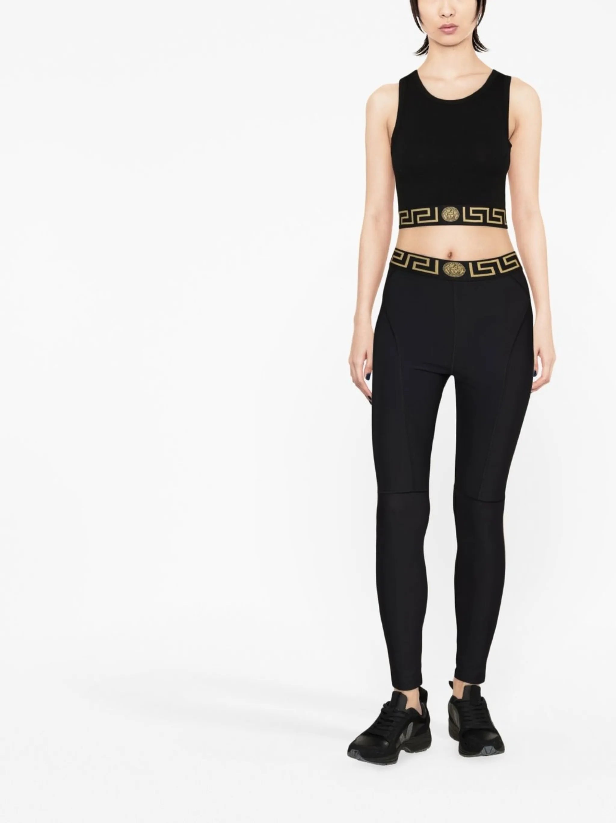 logo-waistband leggings