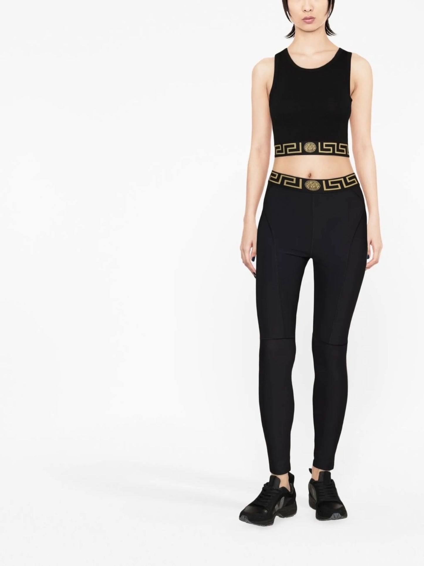logo-waistband leggings