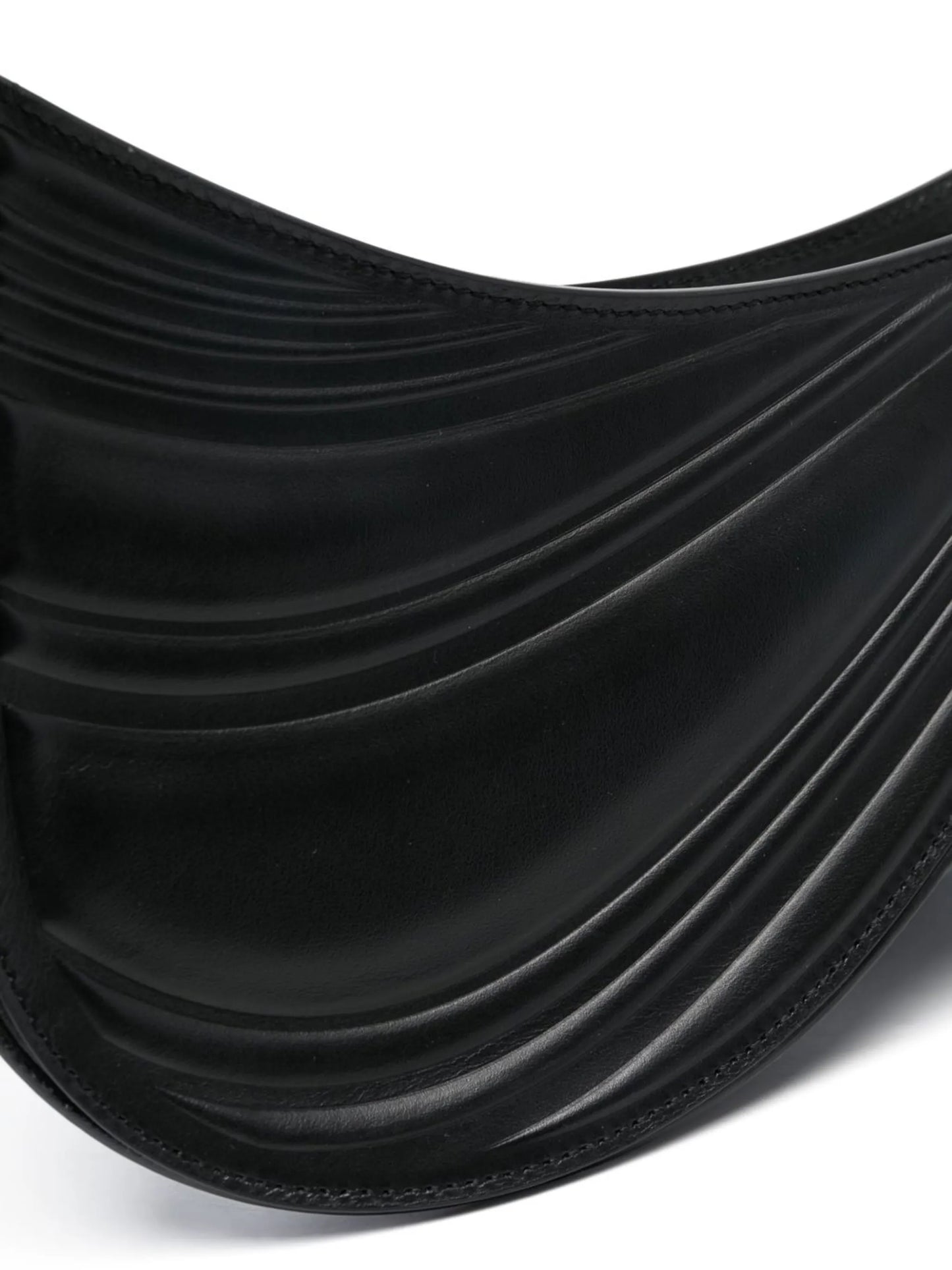 Medium Spiral Curve 01 embossed crossbody bag