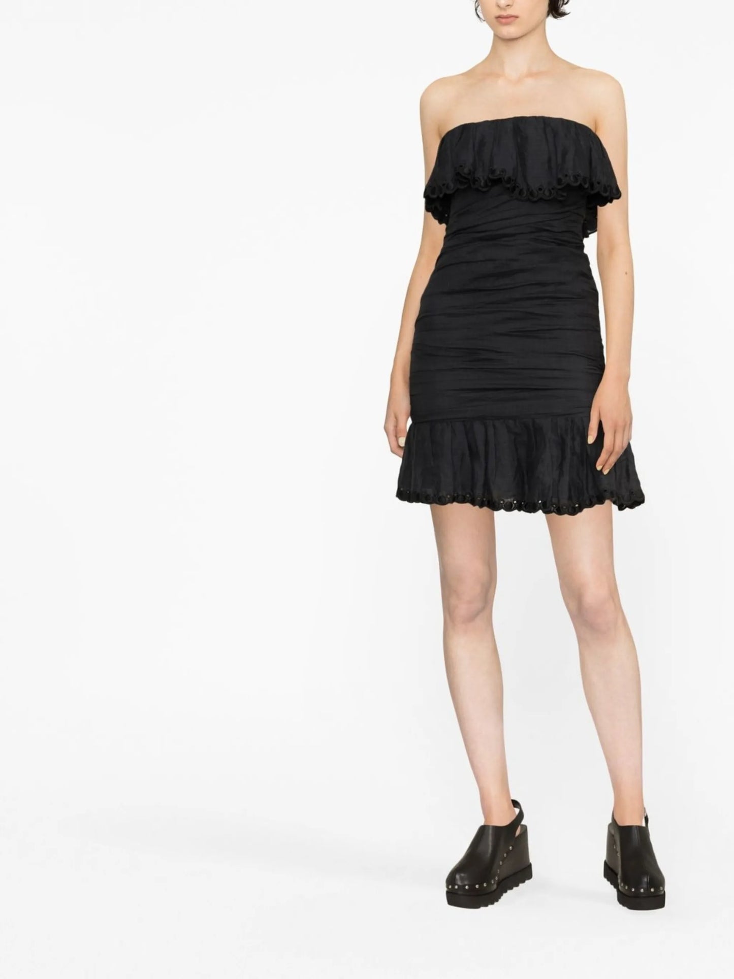 Oxani off-shoulder mini dress