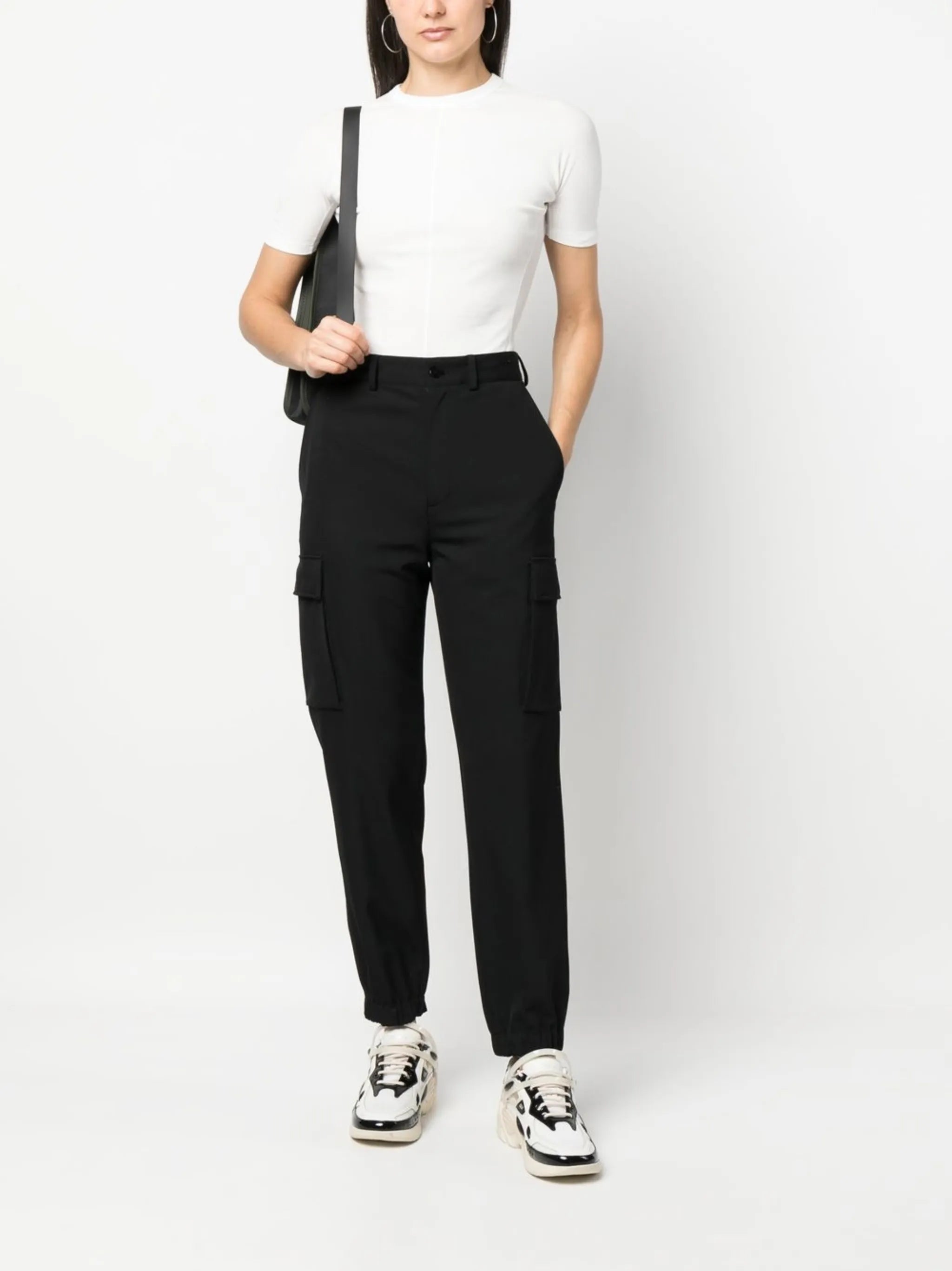 short-sleeve organic-cotton top