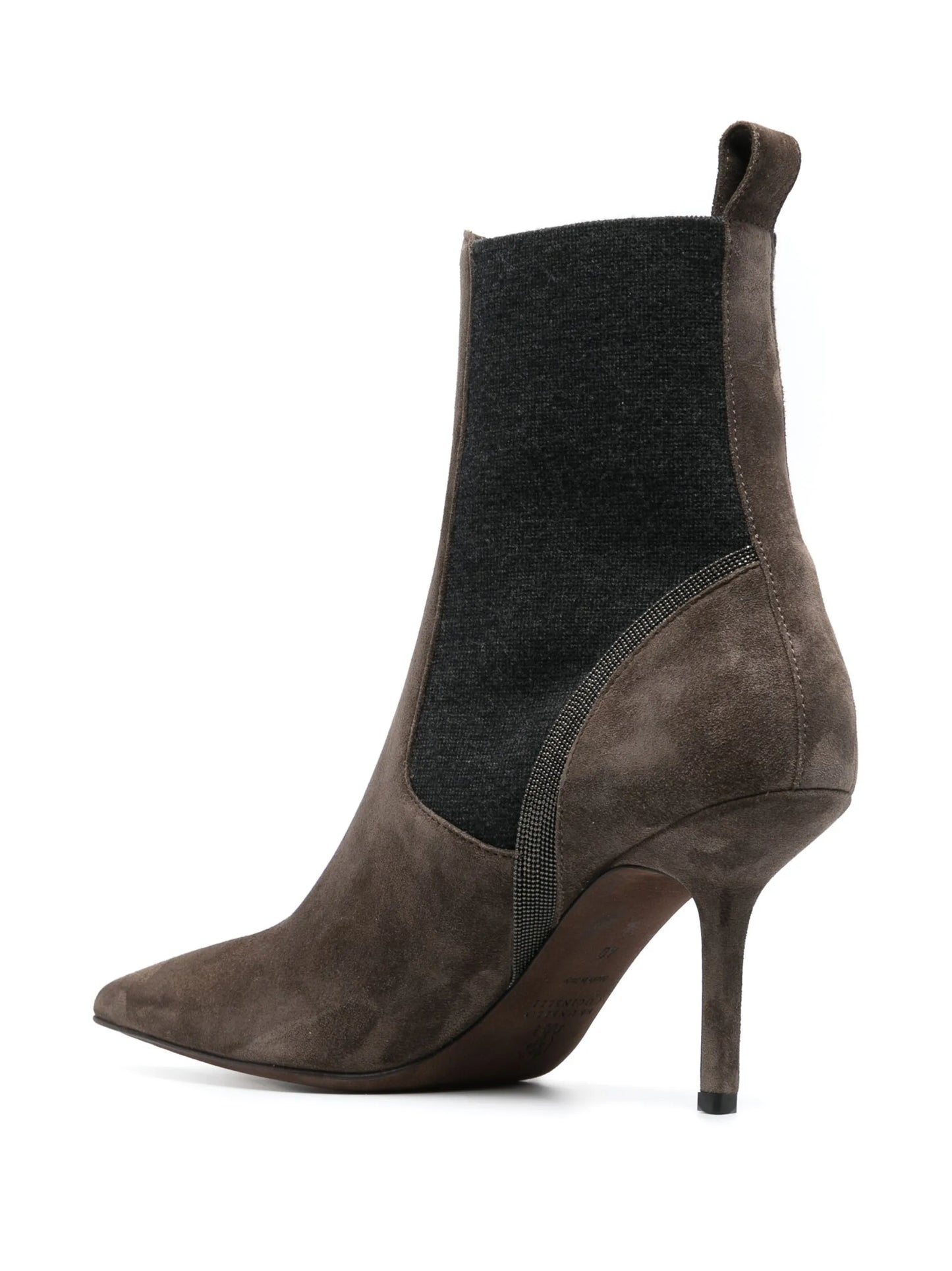 Monili-embellished 90mm ankle boots