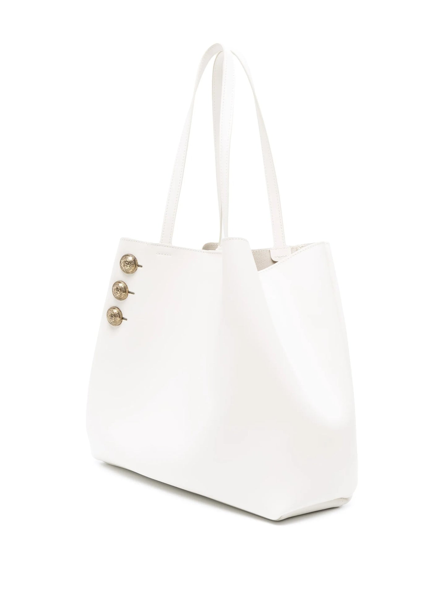 Emblème leather tote bag