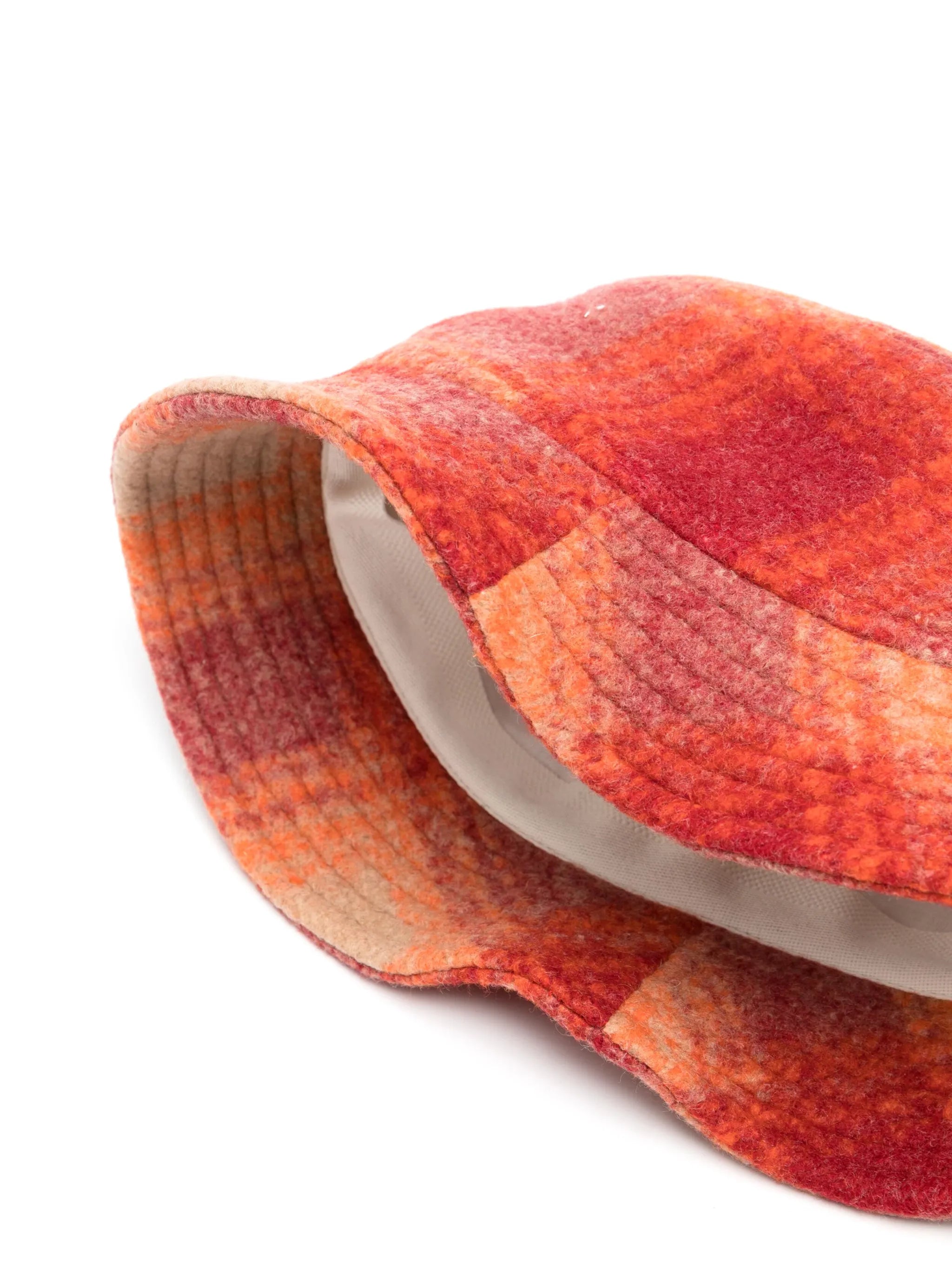 Haley checked bucket hat