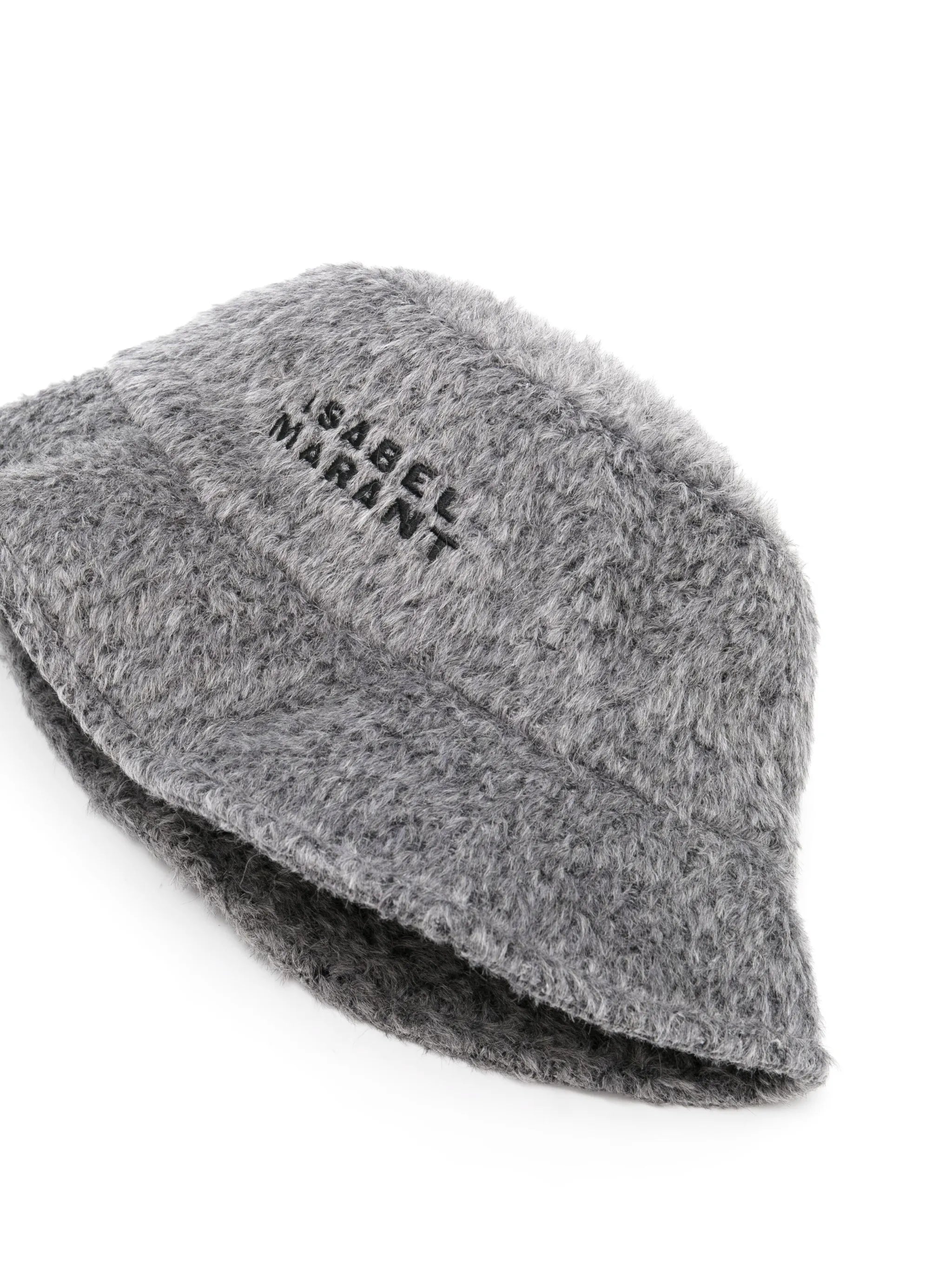 Denji faux-fur bucket hat
