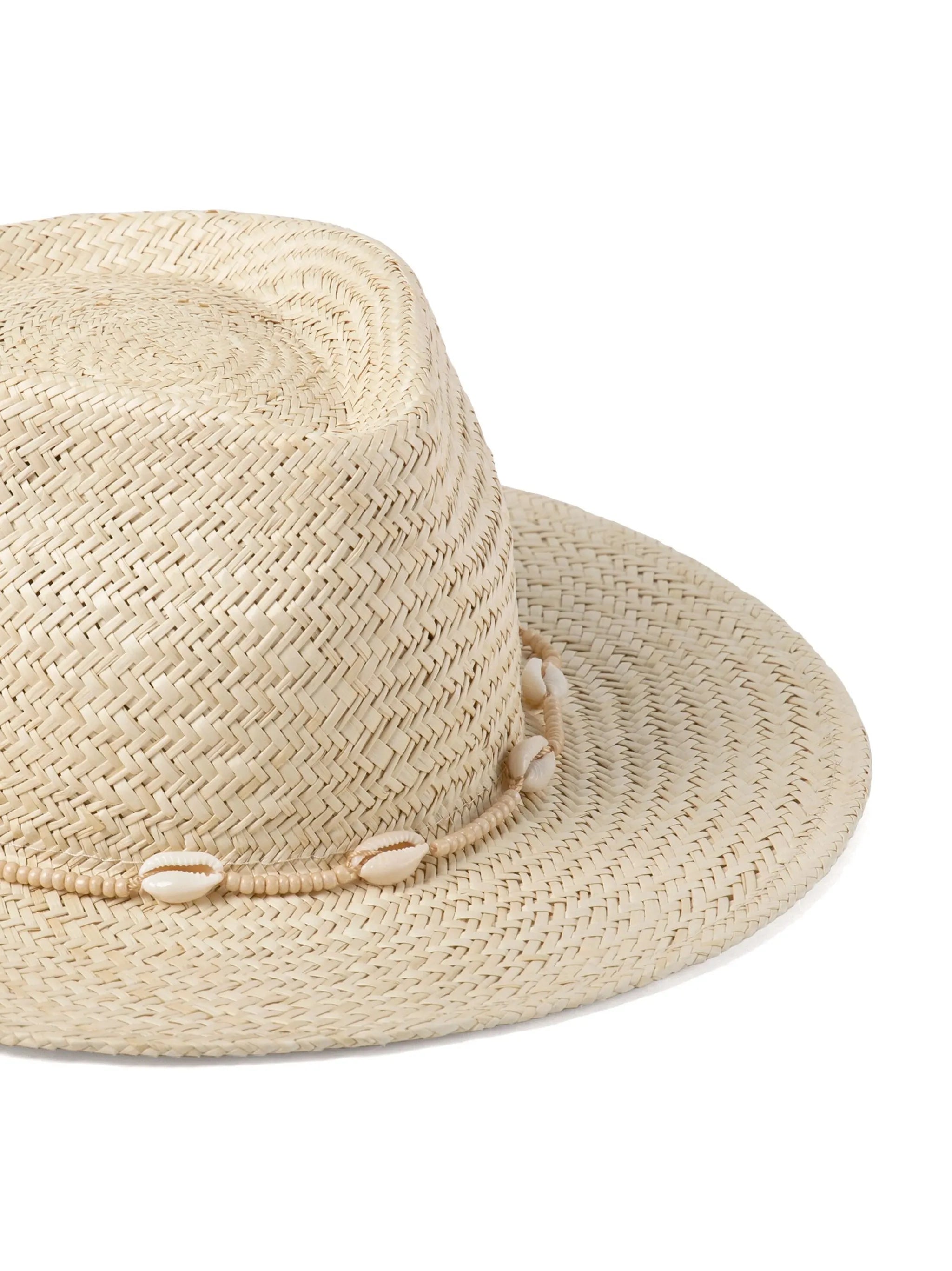seashell-band fedora