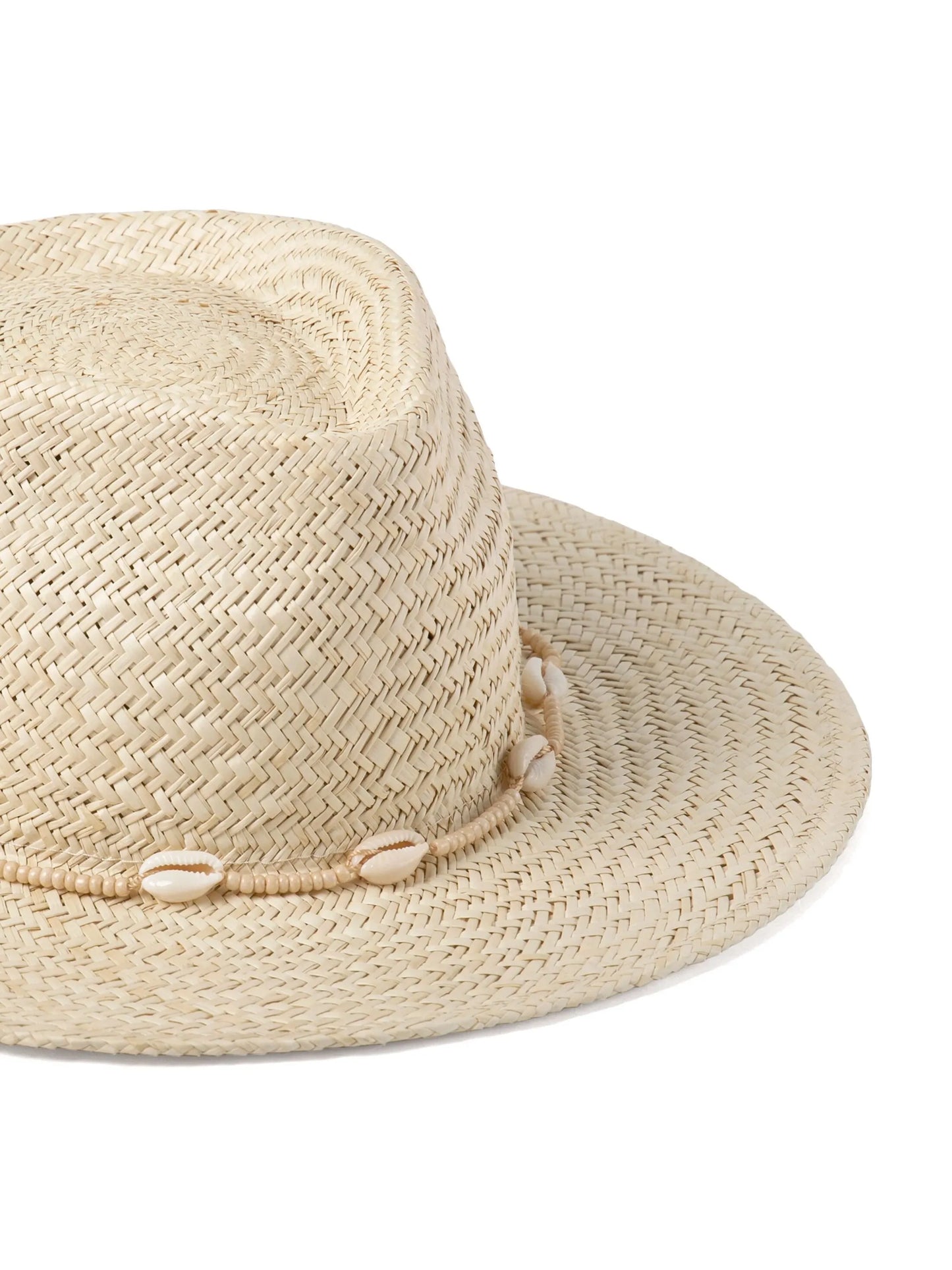 seashell-band fedora