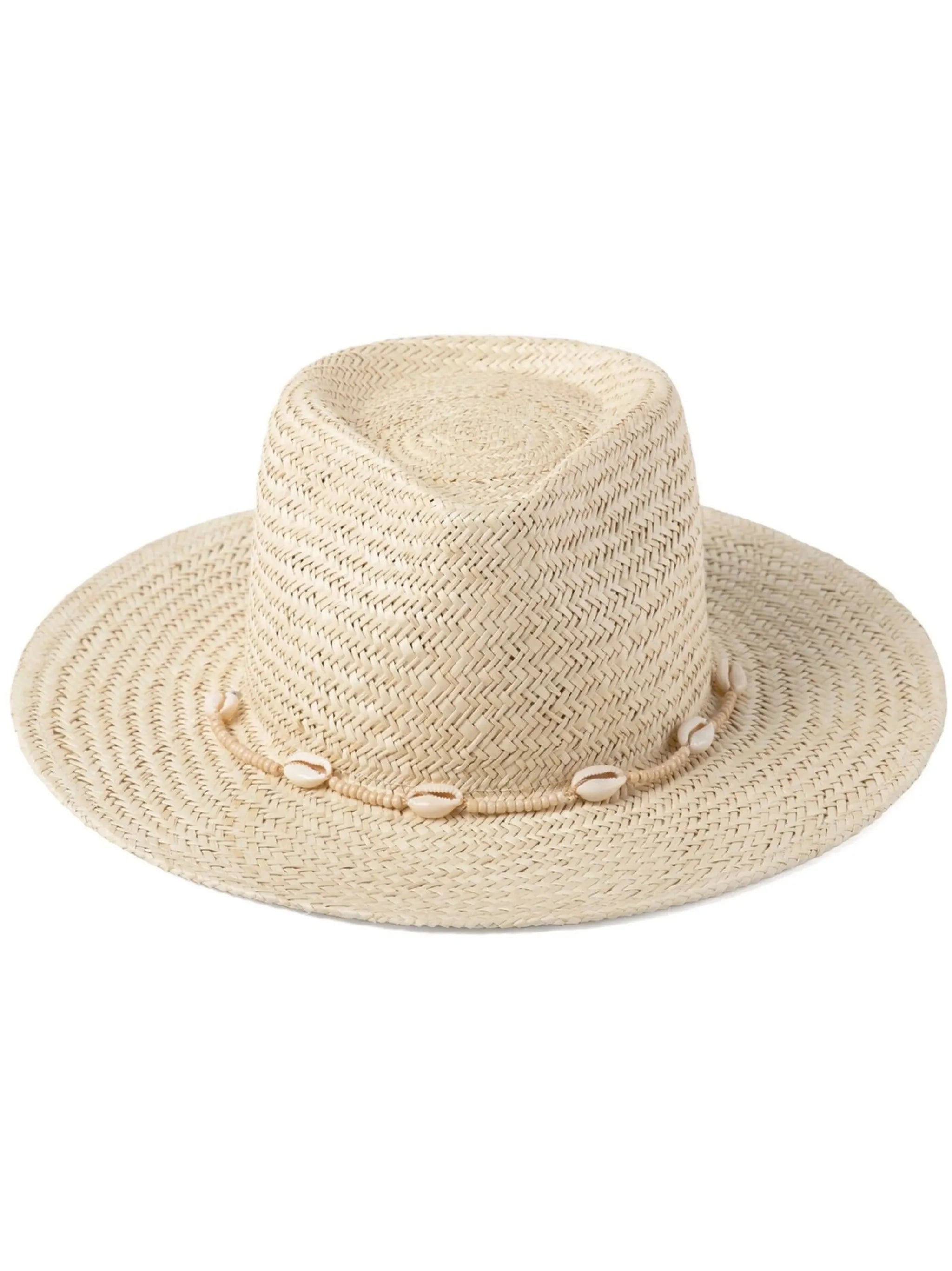 seashell-band fedora