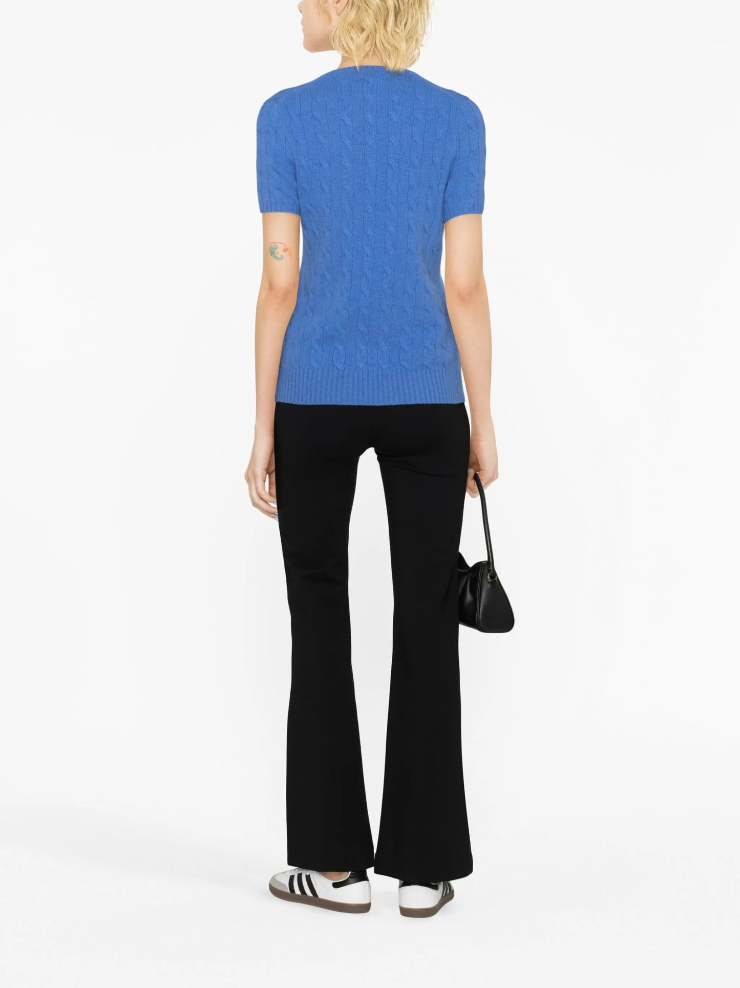 Polo Pony cable-knit jumper