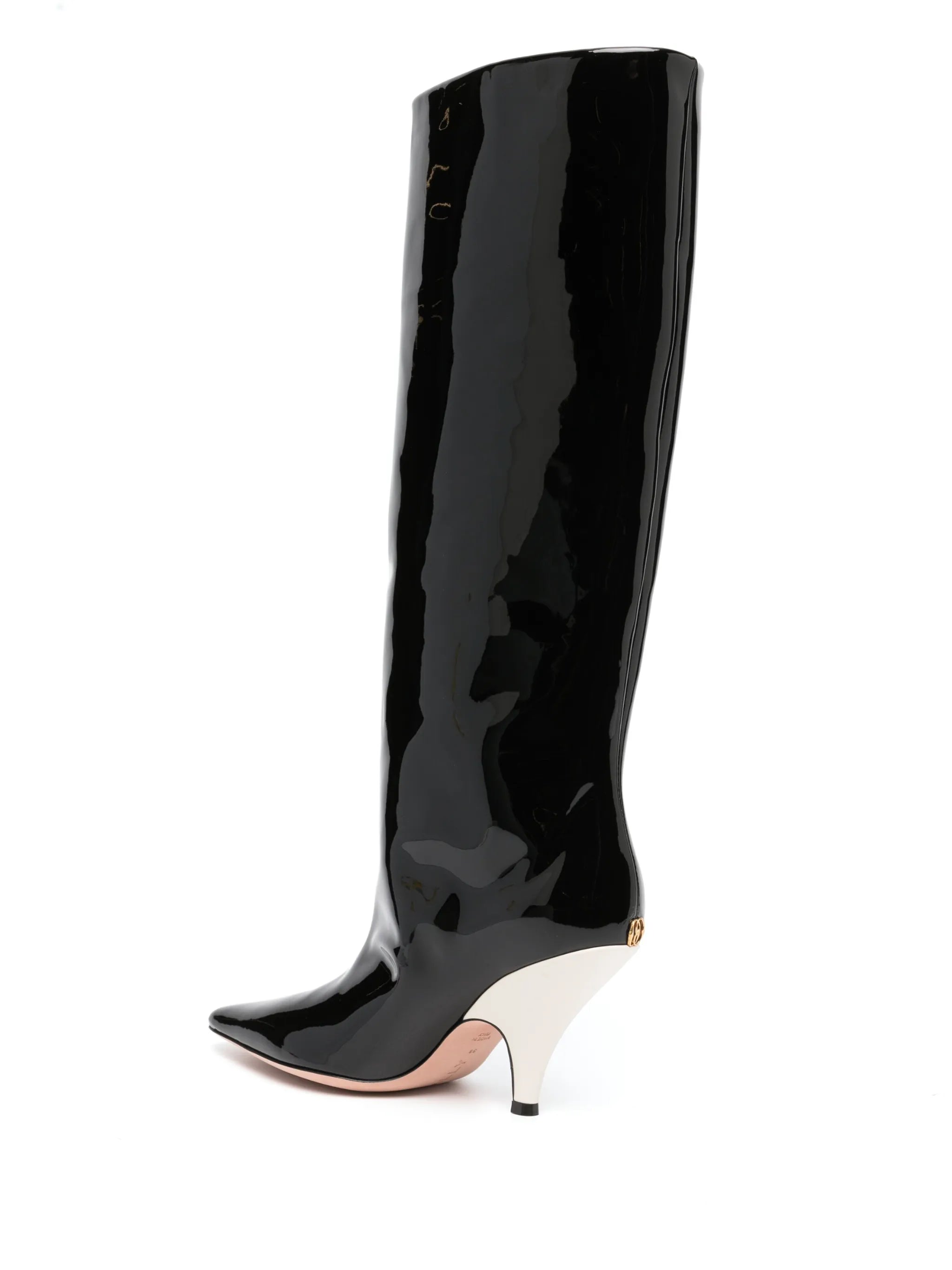 Kika 70mm leather knee boots