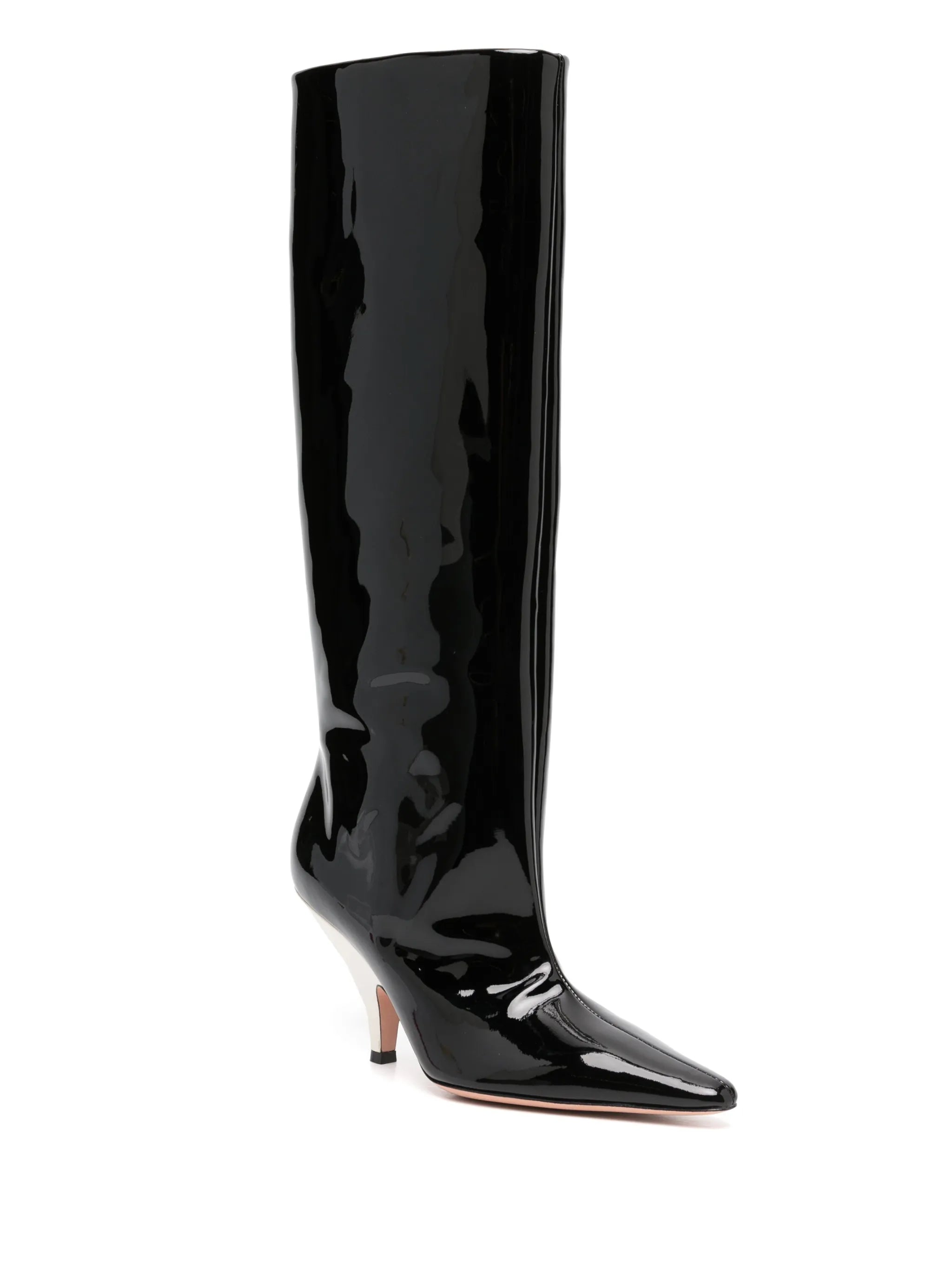 Kika 70mm leather knee boots