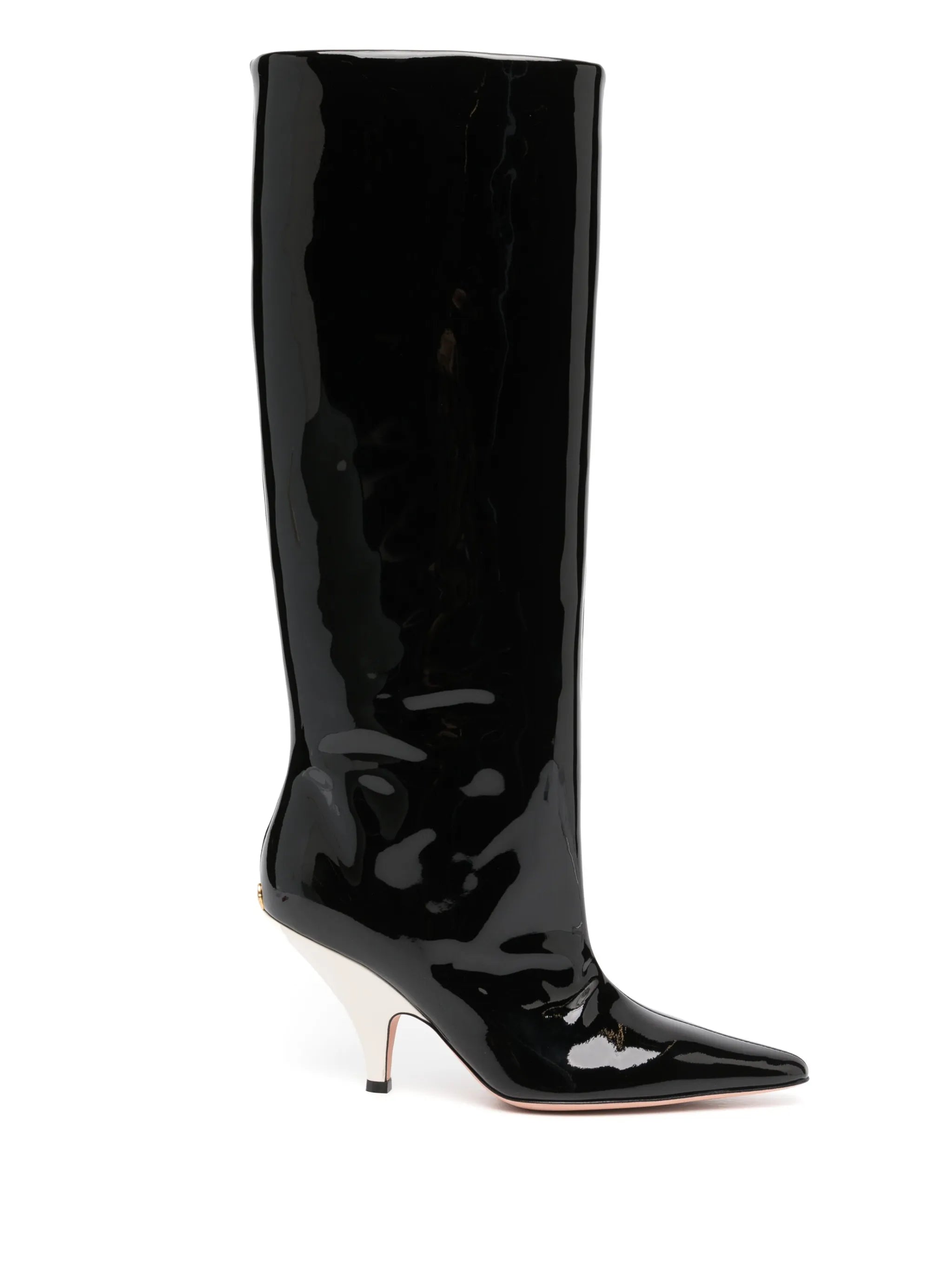Kika 70mm leather knee boots