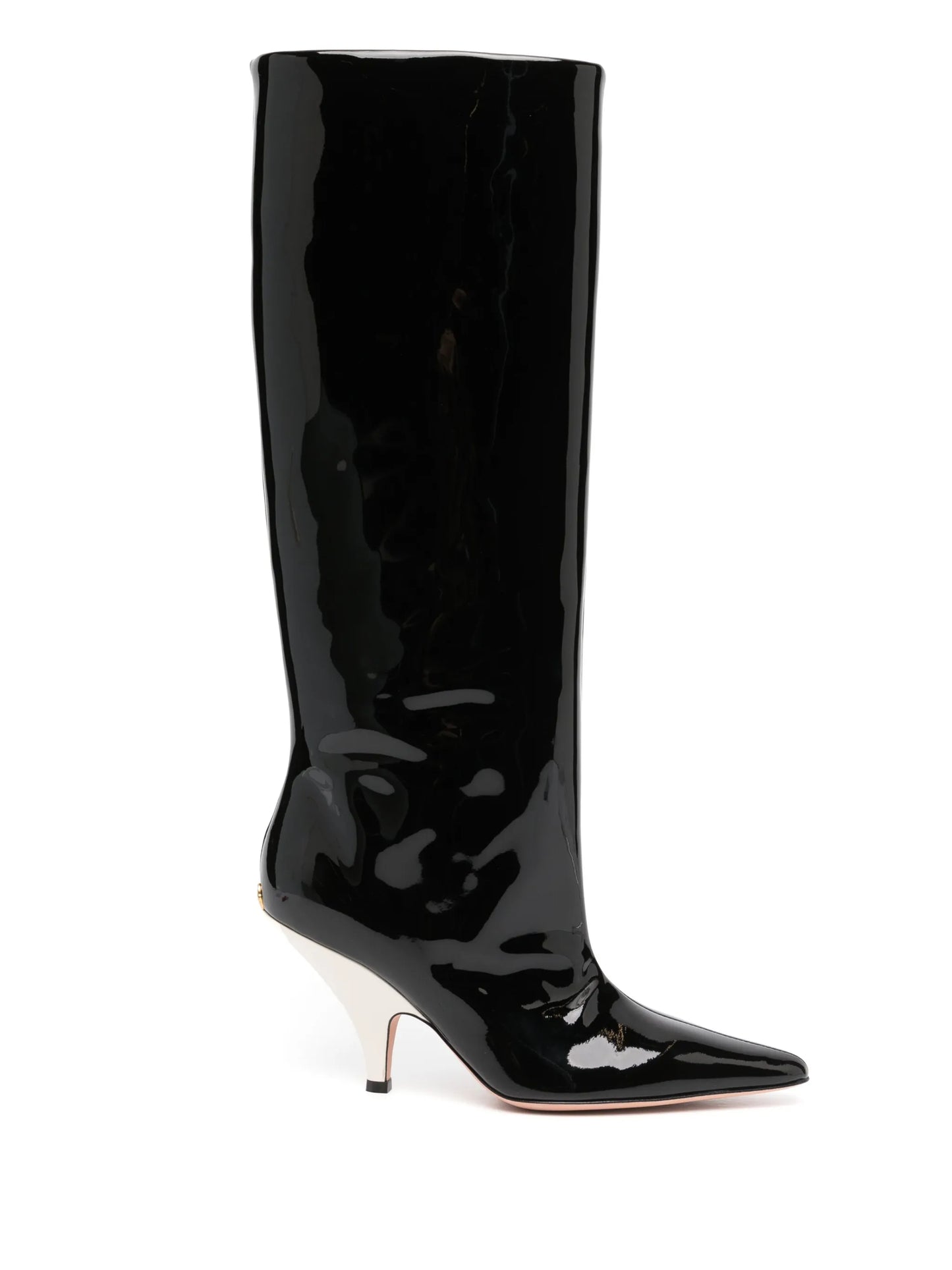 Kika 70mm leather knee boots