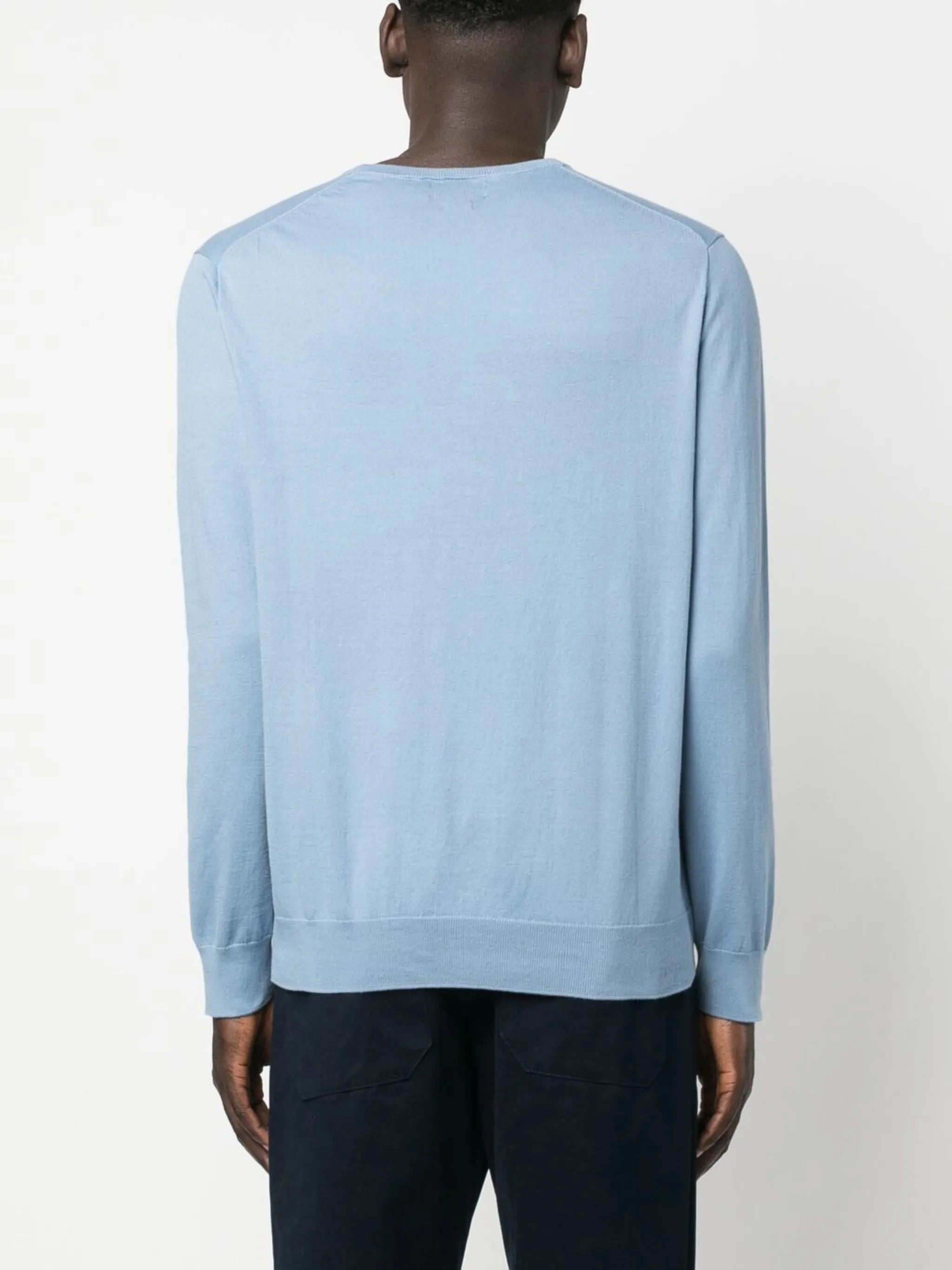 embroidered logo sweater