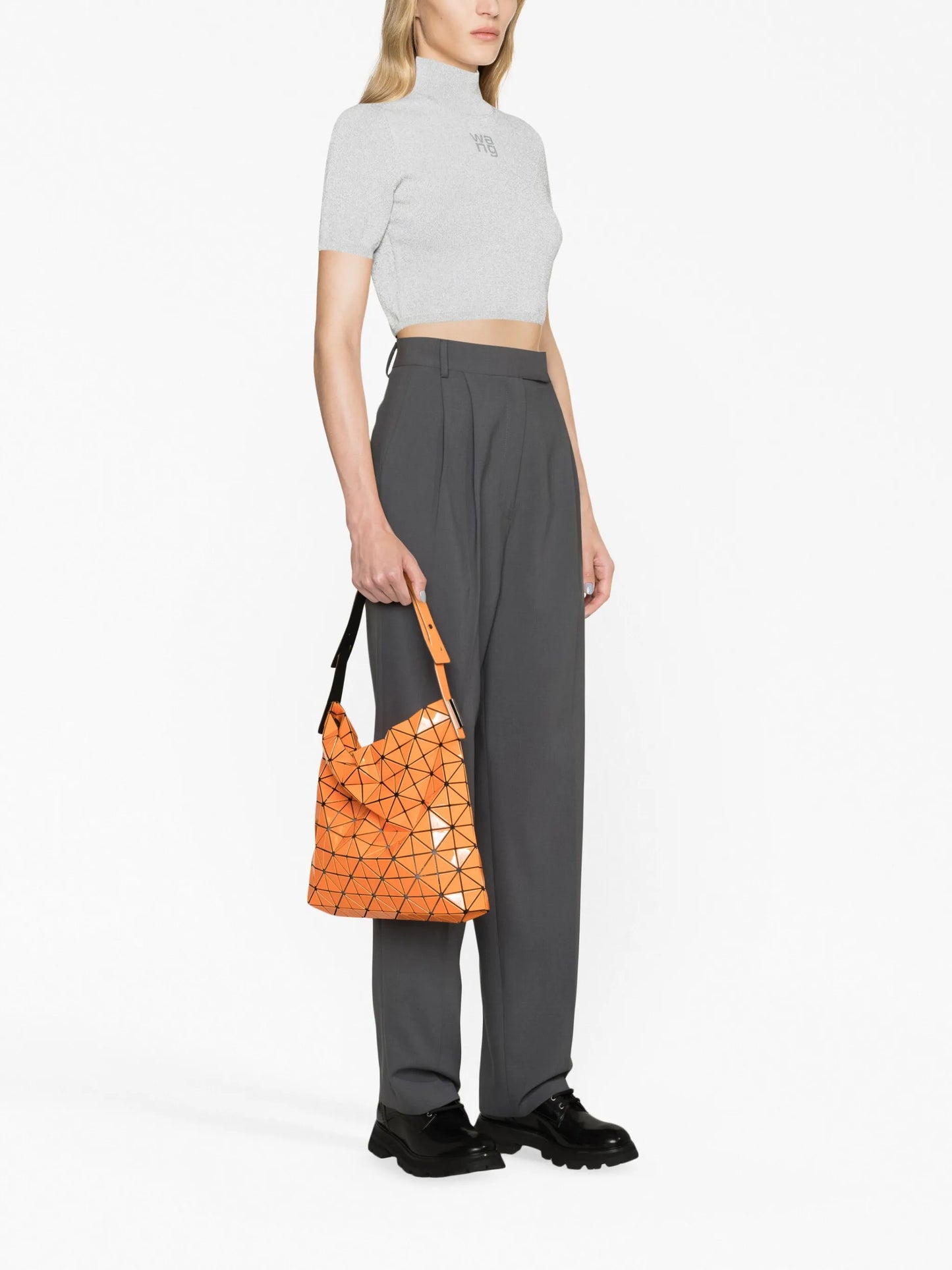 geometric-design tote bag