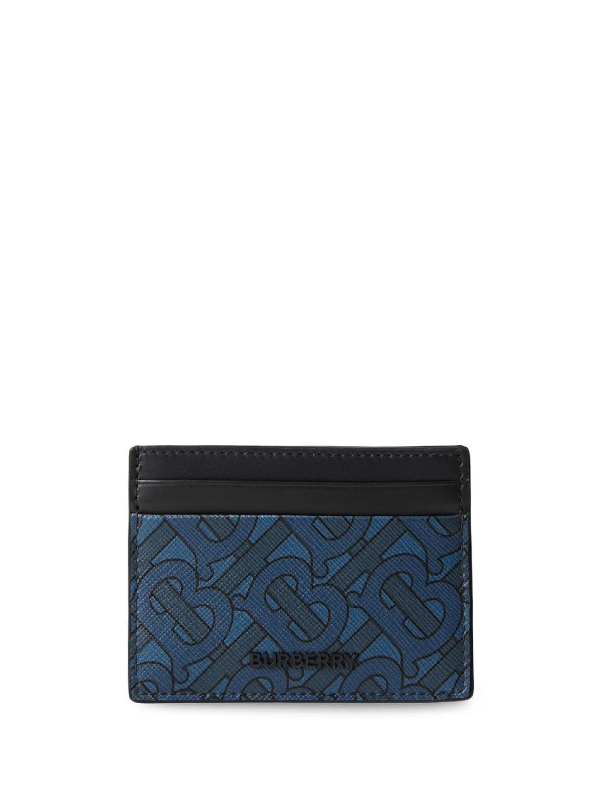 monogram logo-plaque cardholder