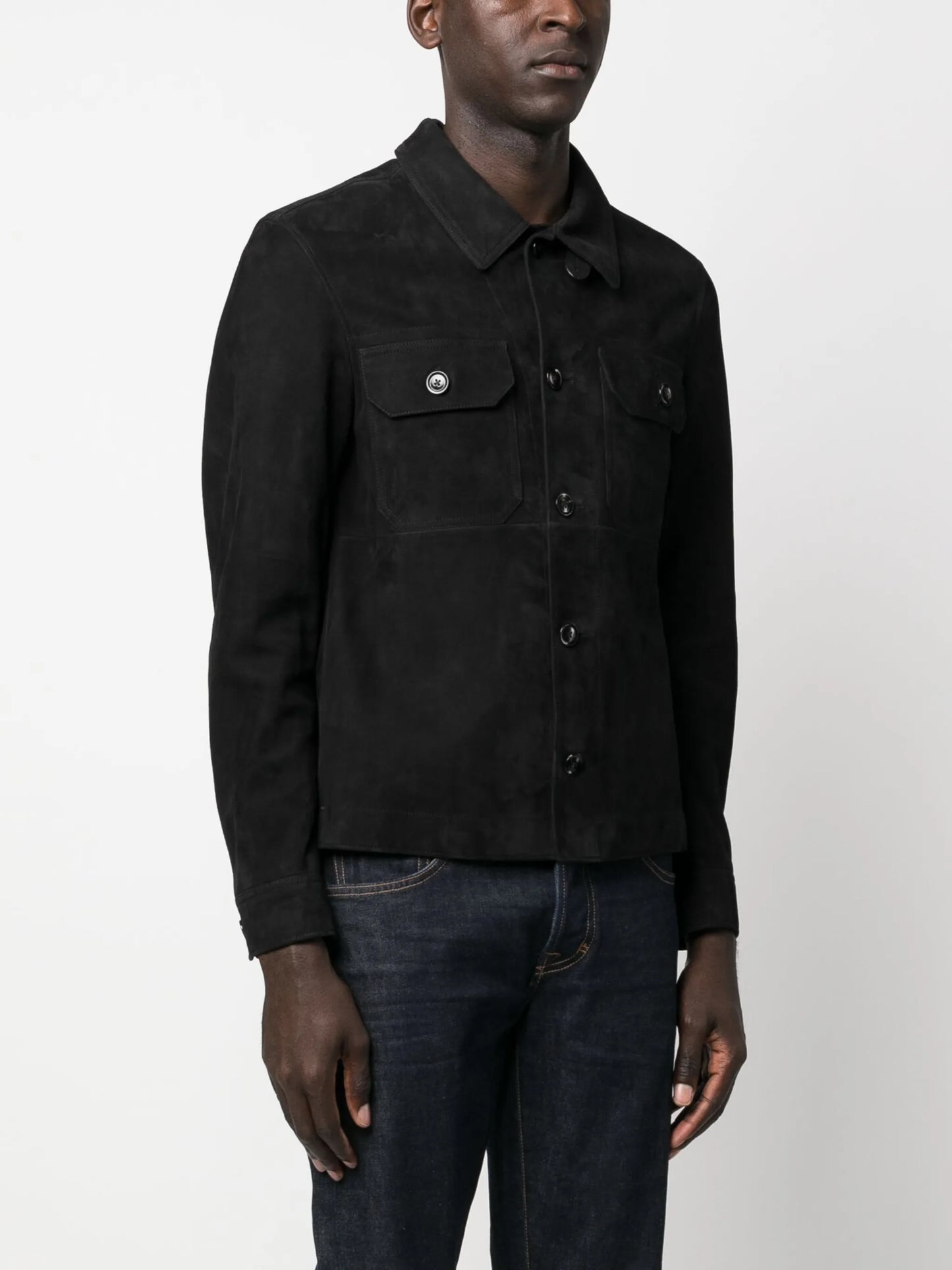 suede shirt jacket