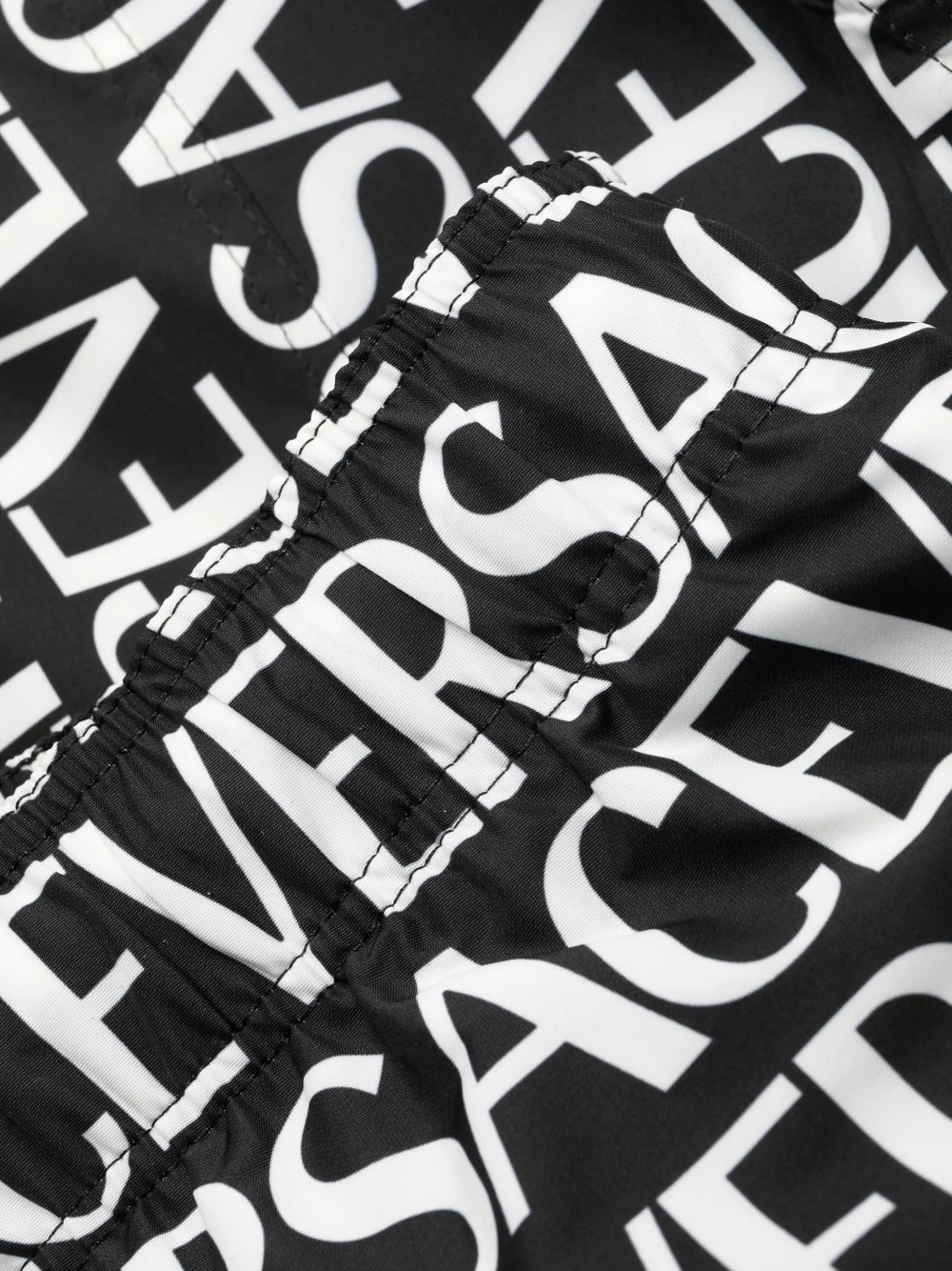 logo-print swim shorts