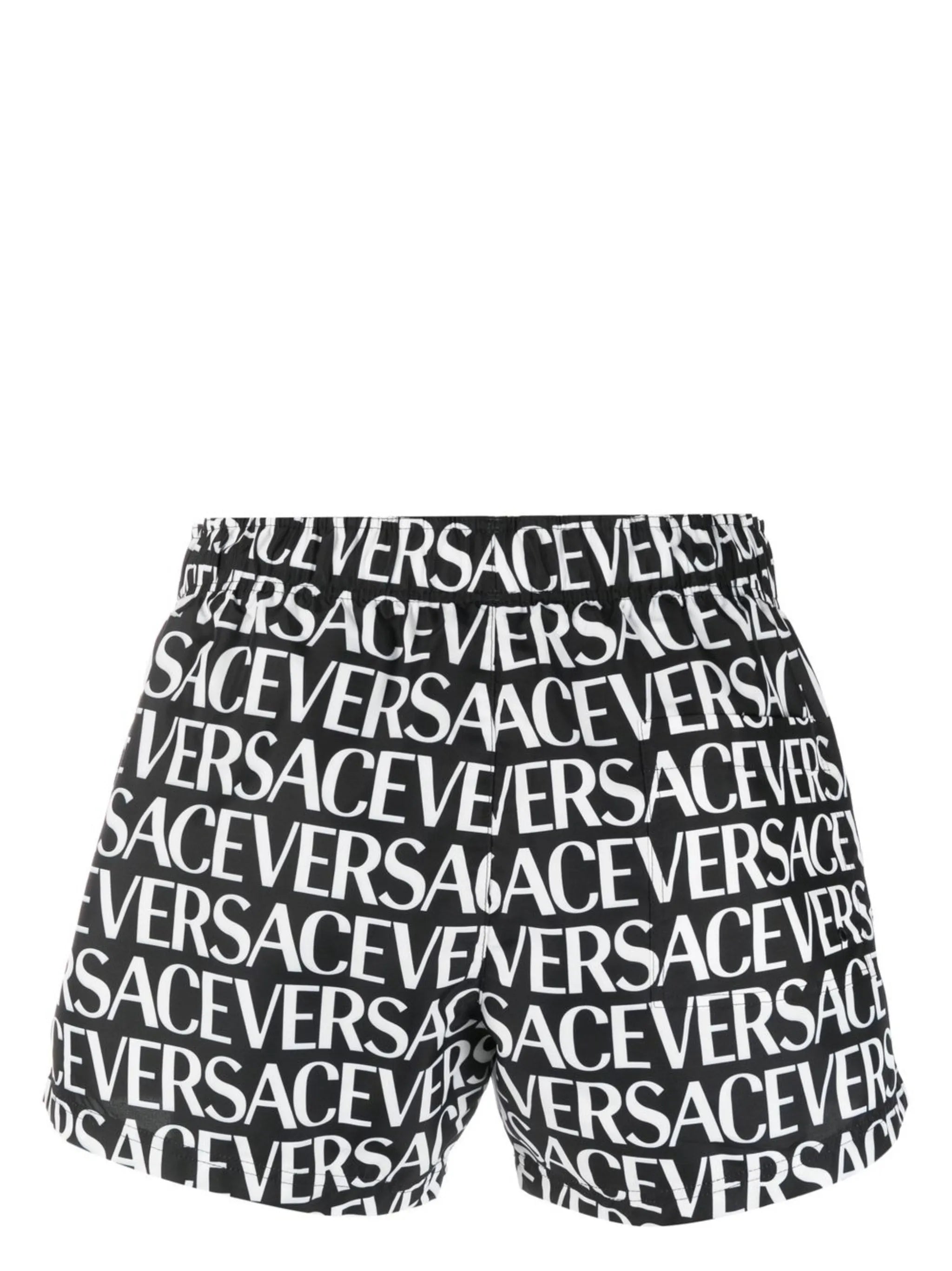 logo-print swim shorts