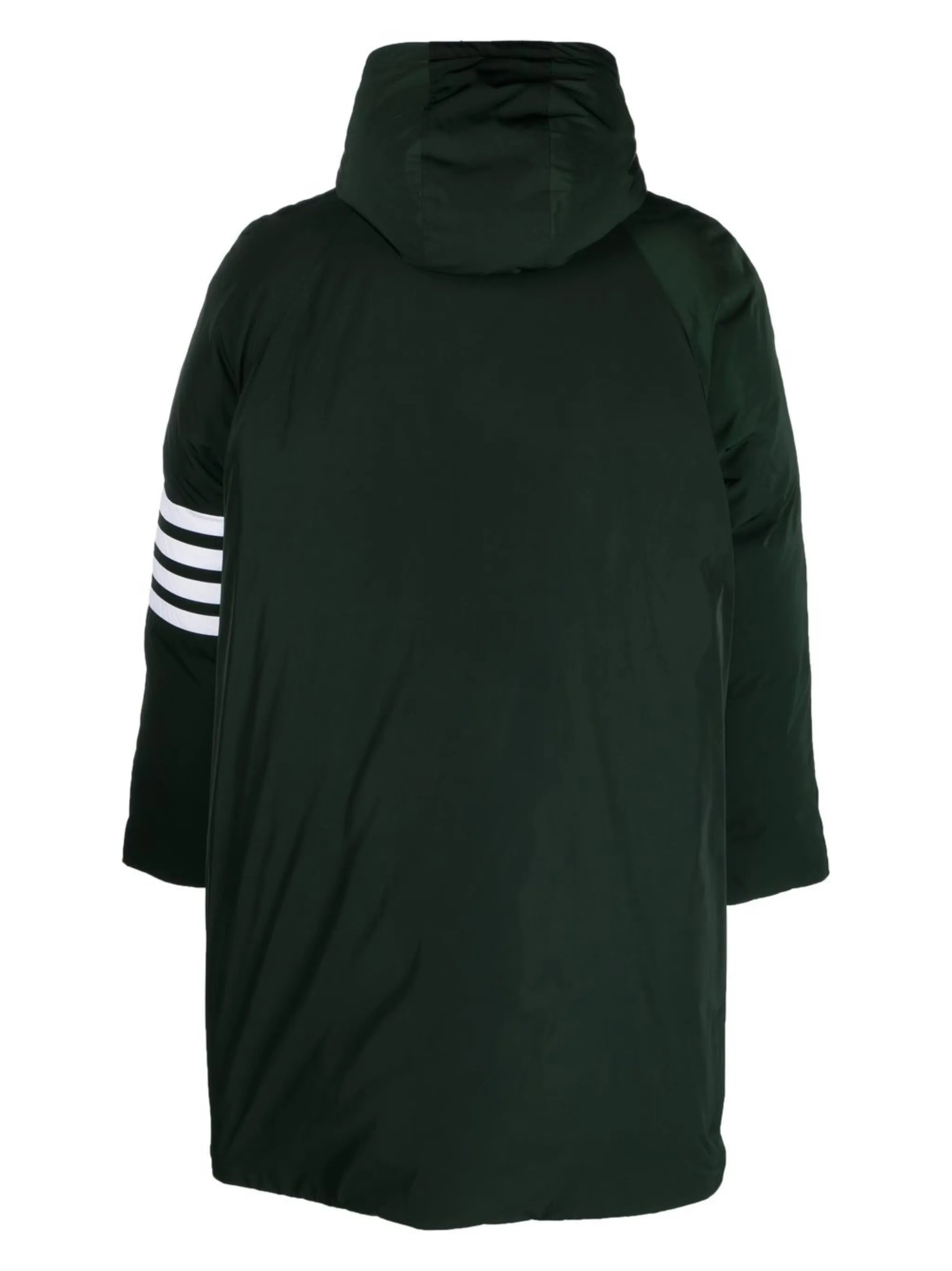 raglan-sleeve parka coat