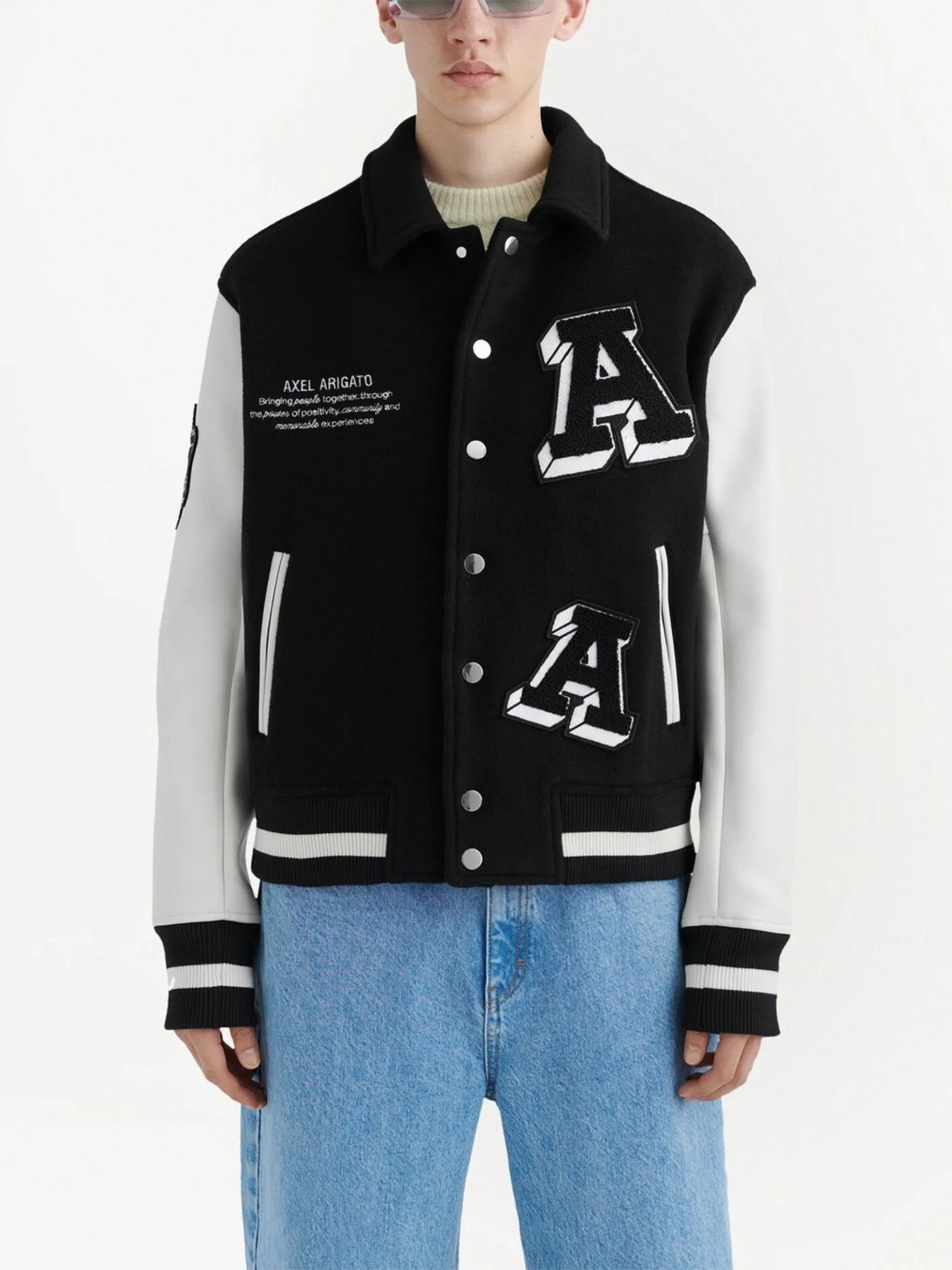 Illusion varsity jacket