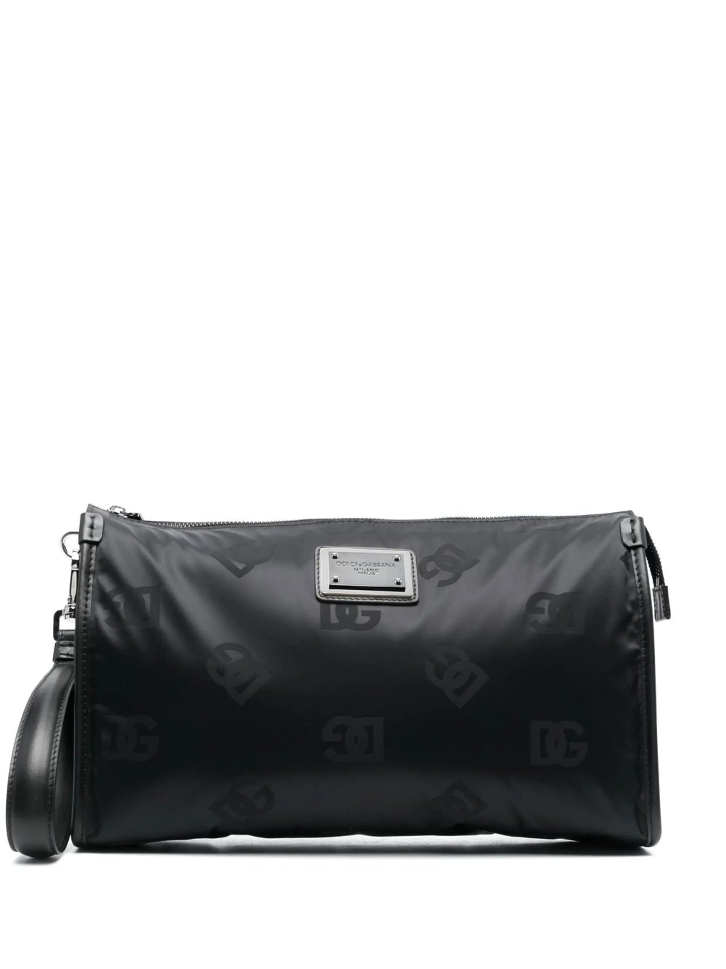 logo-plaque wash bag