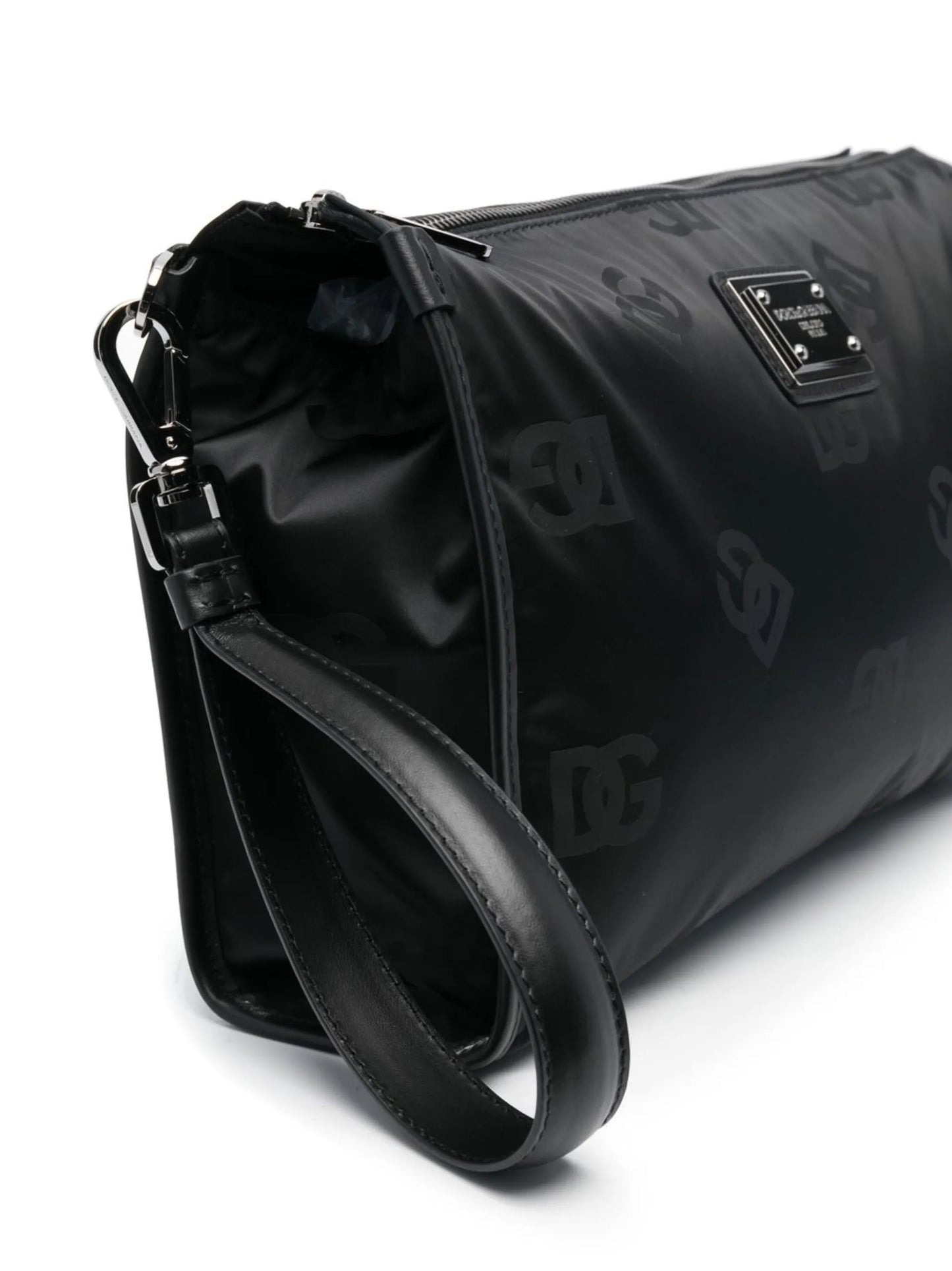 logo-plaque wash bag