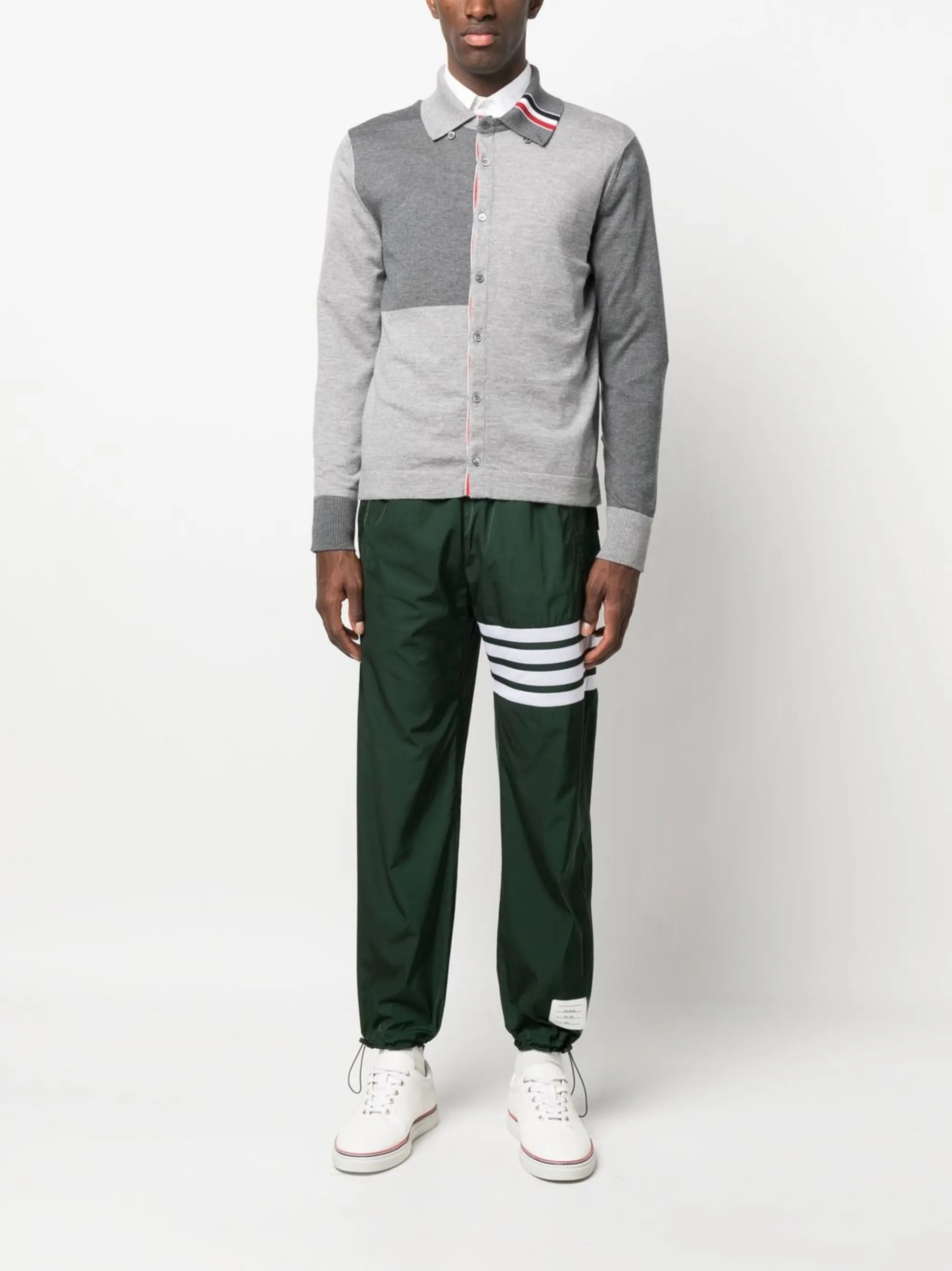 logo-patch track pants