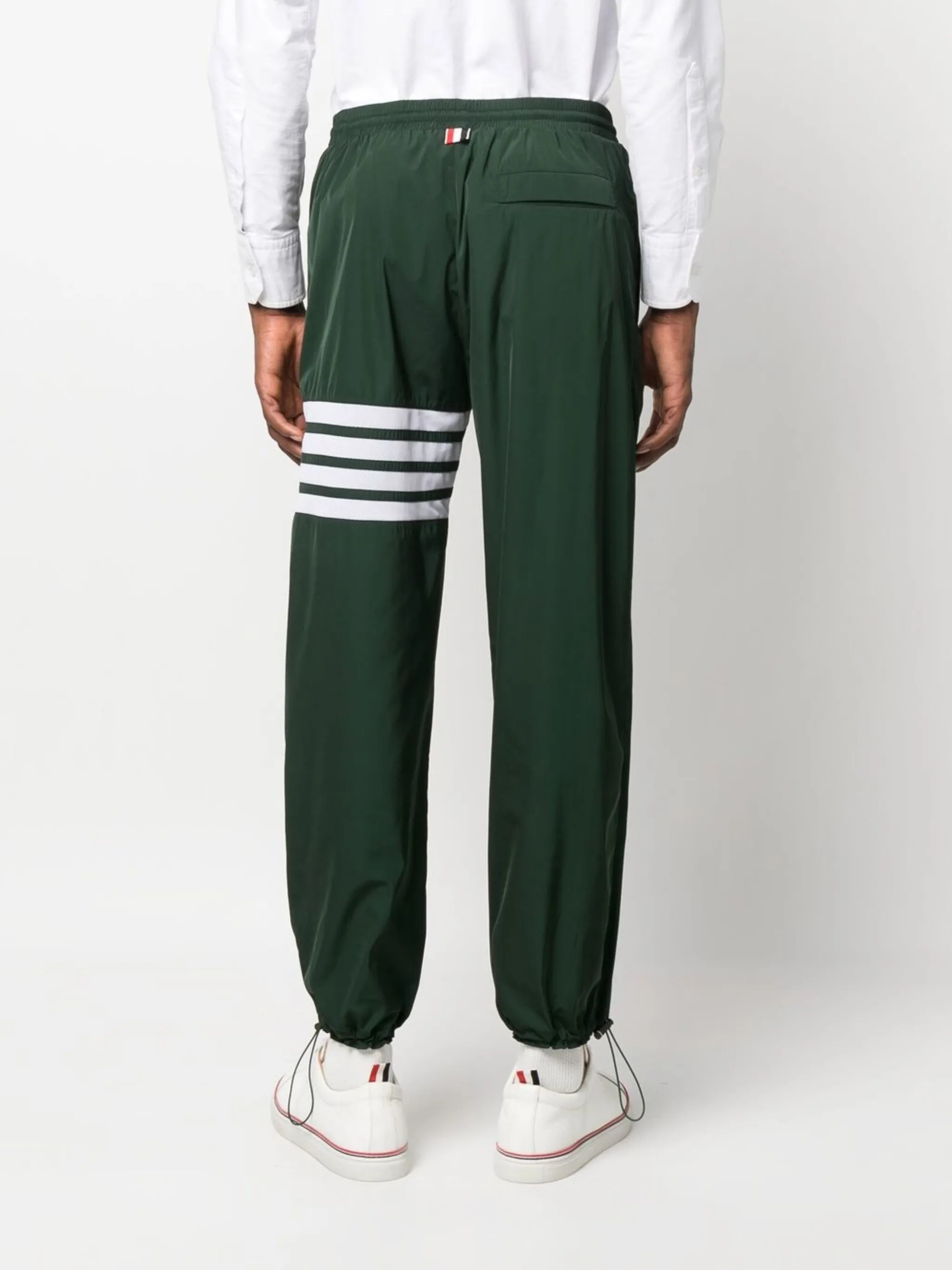 logo-patch track pants