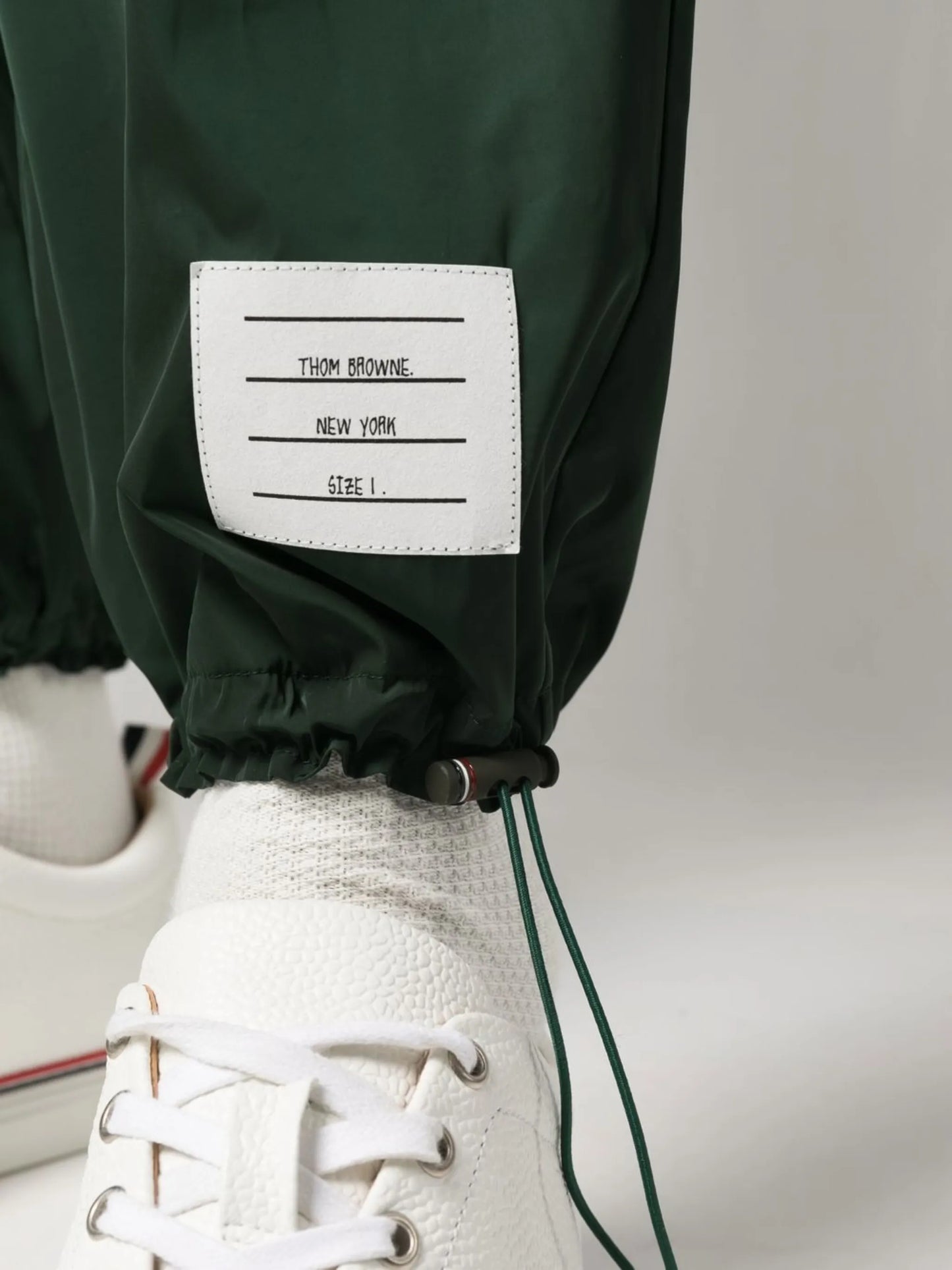 logo-patch track pants