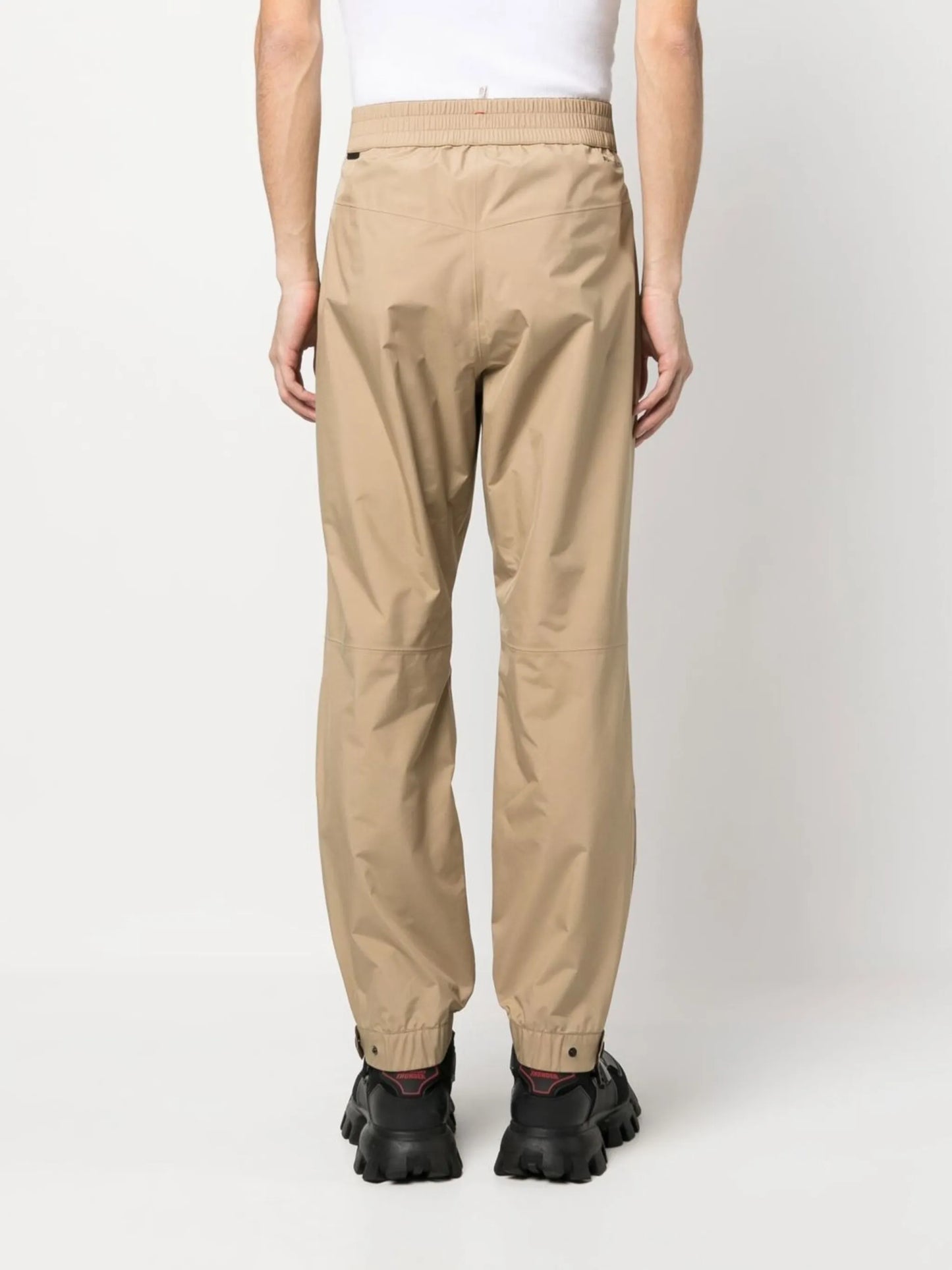 elasticated-ankles ski trousers