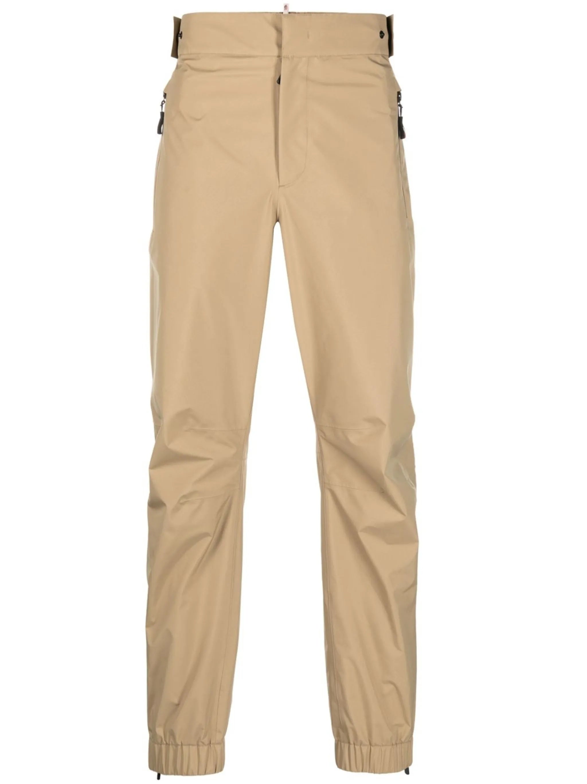 elasticated-ankles ski trousers