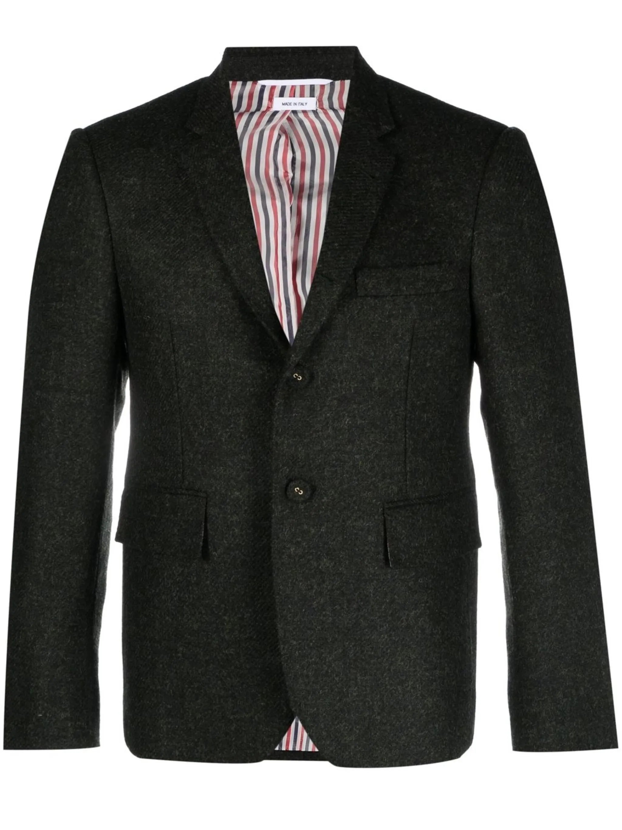 long-sleeved cashmere blazer