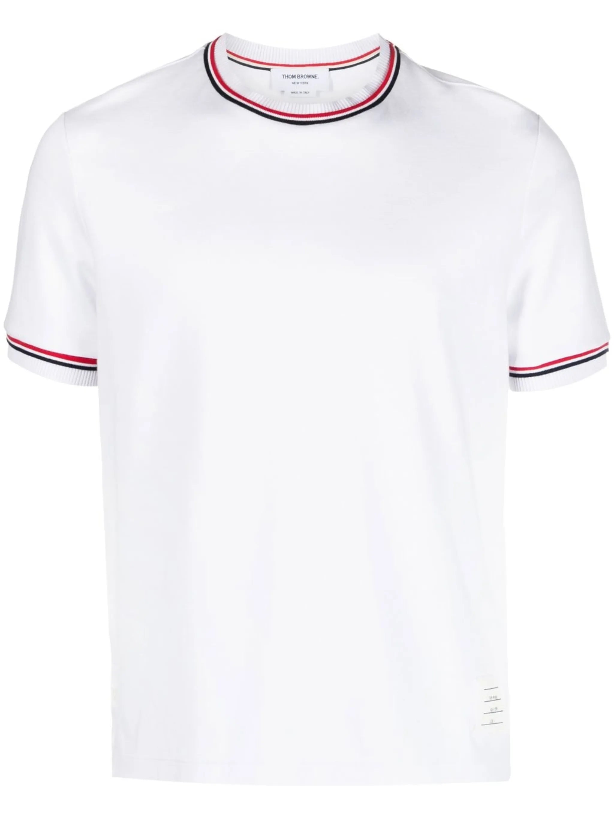 logo-patch crew neck t-shirt