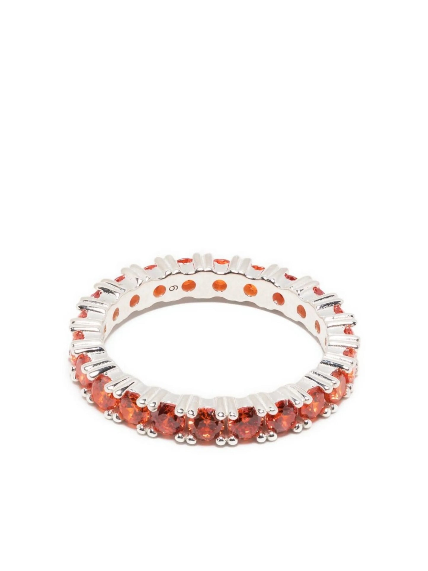 crystal-embellished finger ring