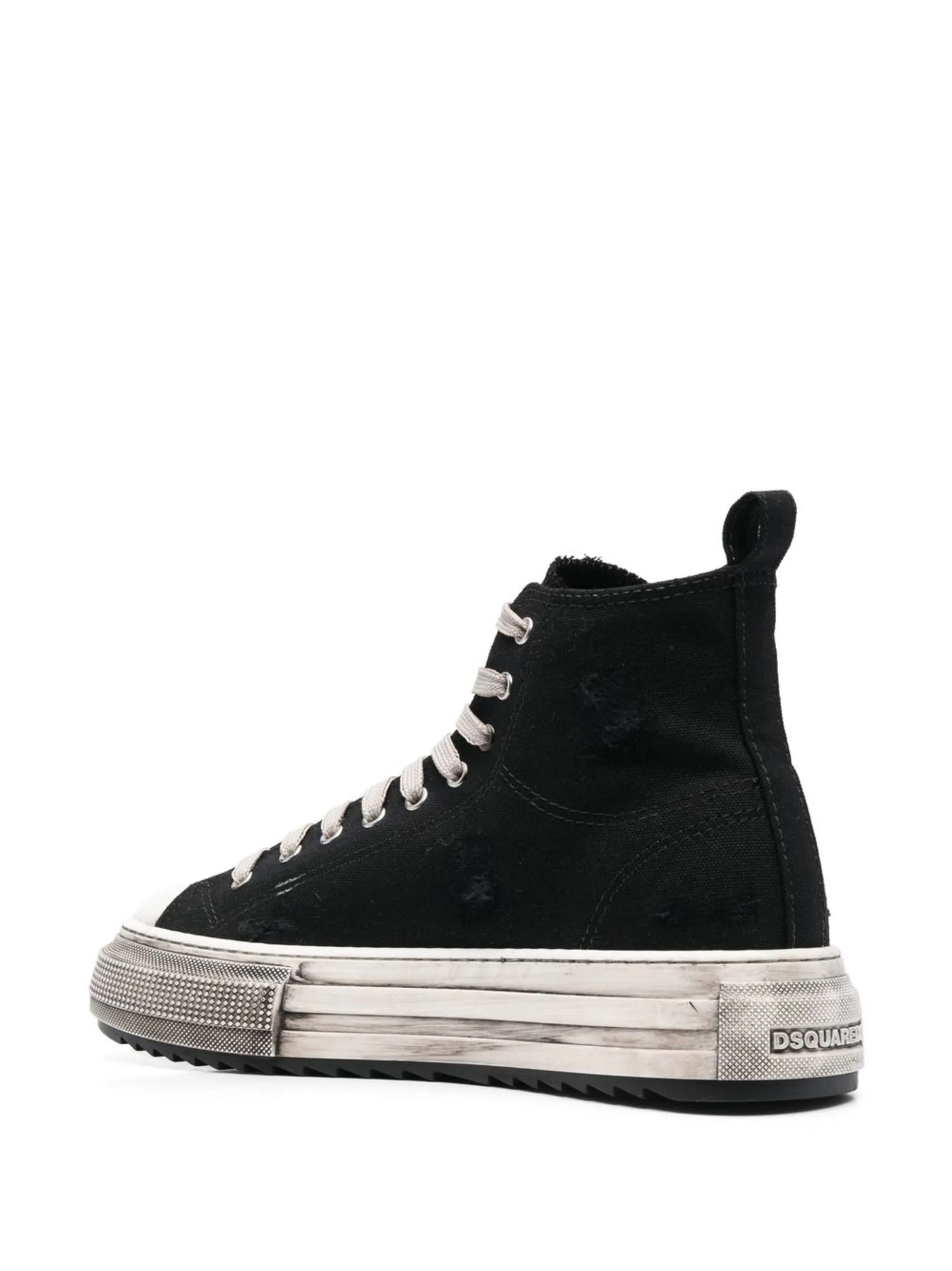 high-top flatform sneakers