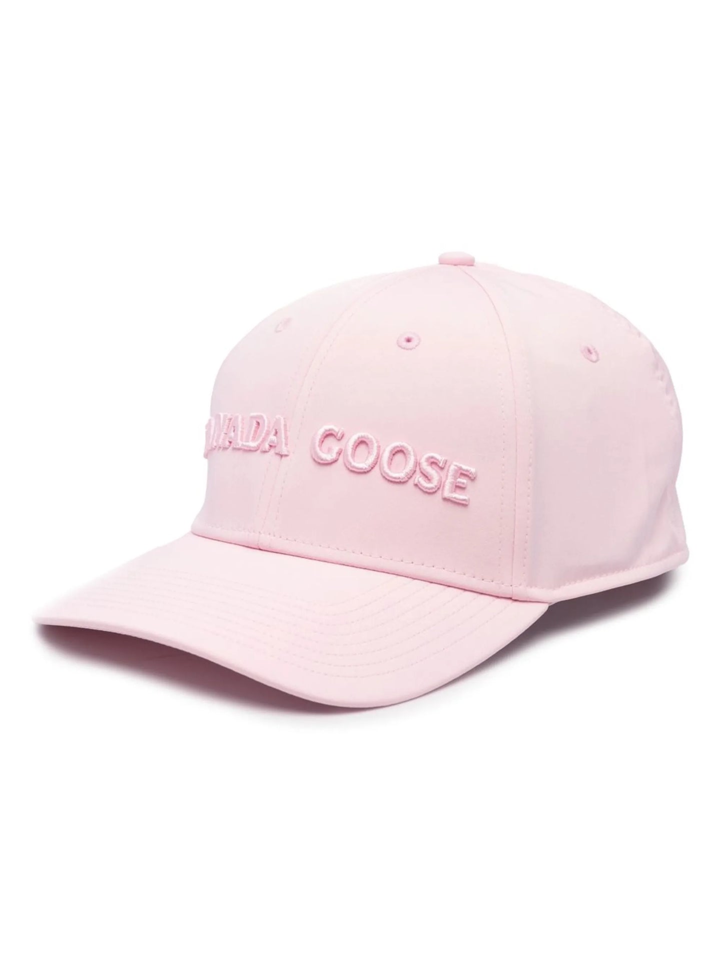 embossed-logo cap