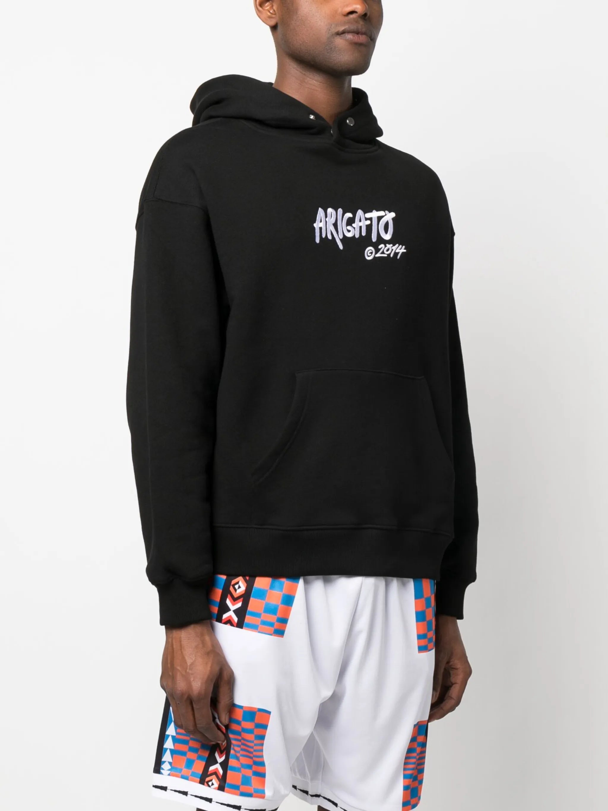 Arigato Tag organic cotton hoodie