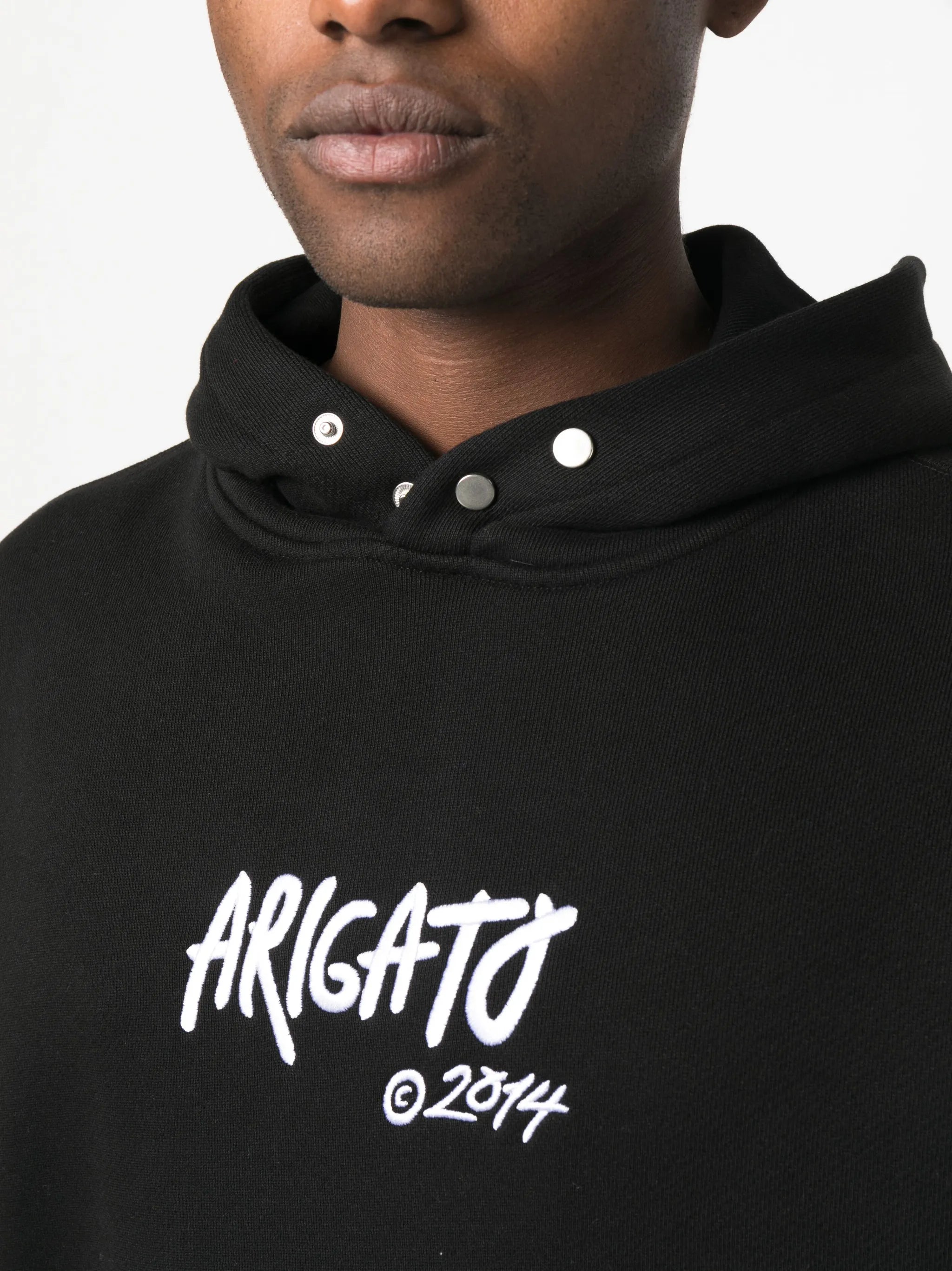 Arigato Tag organic cotton hoodie