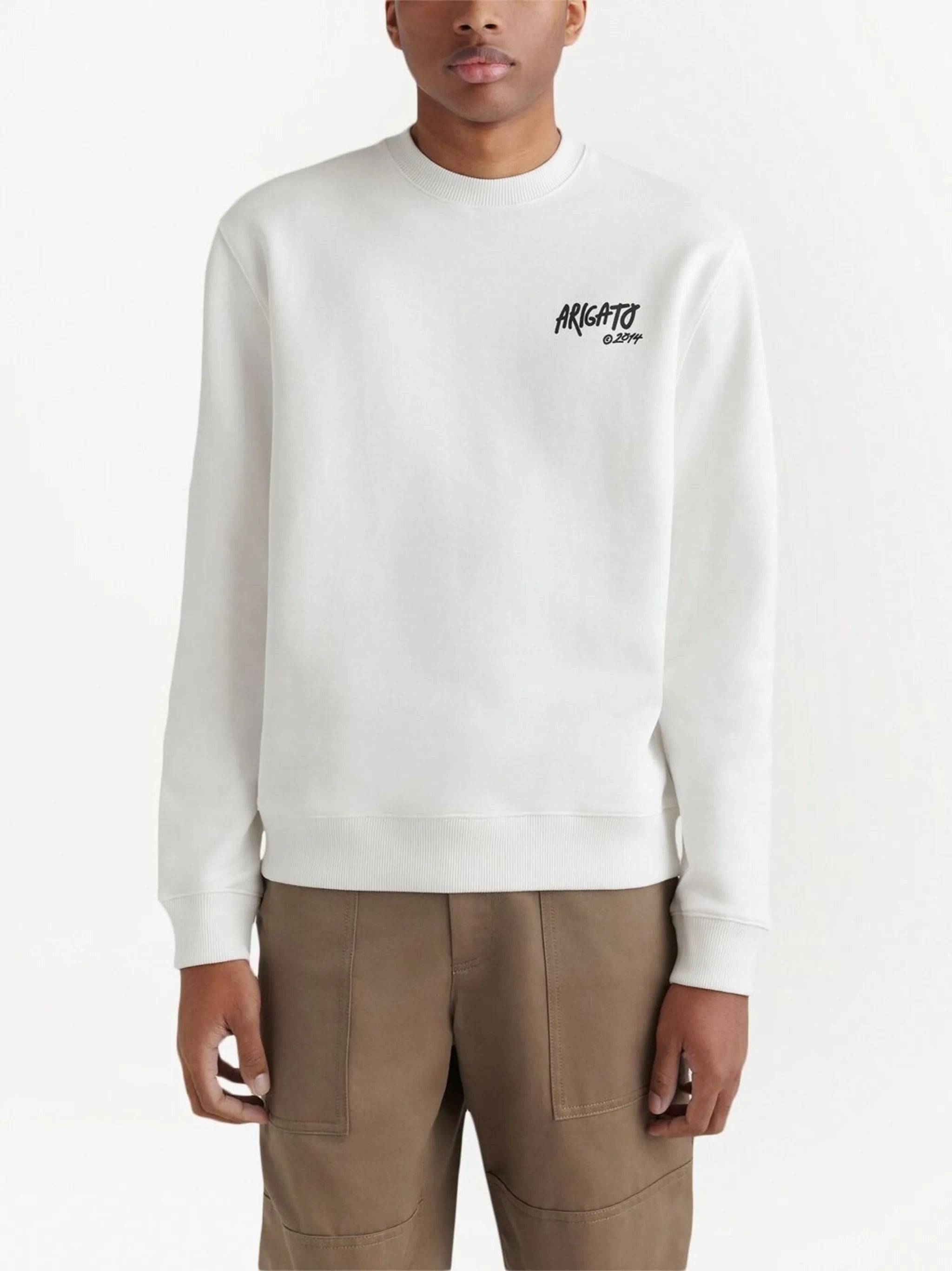 Arigato Tag organic cotton sweatshirt
