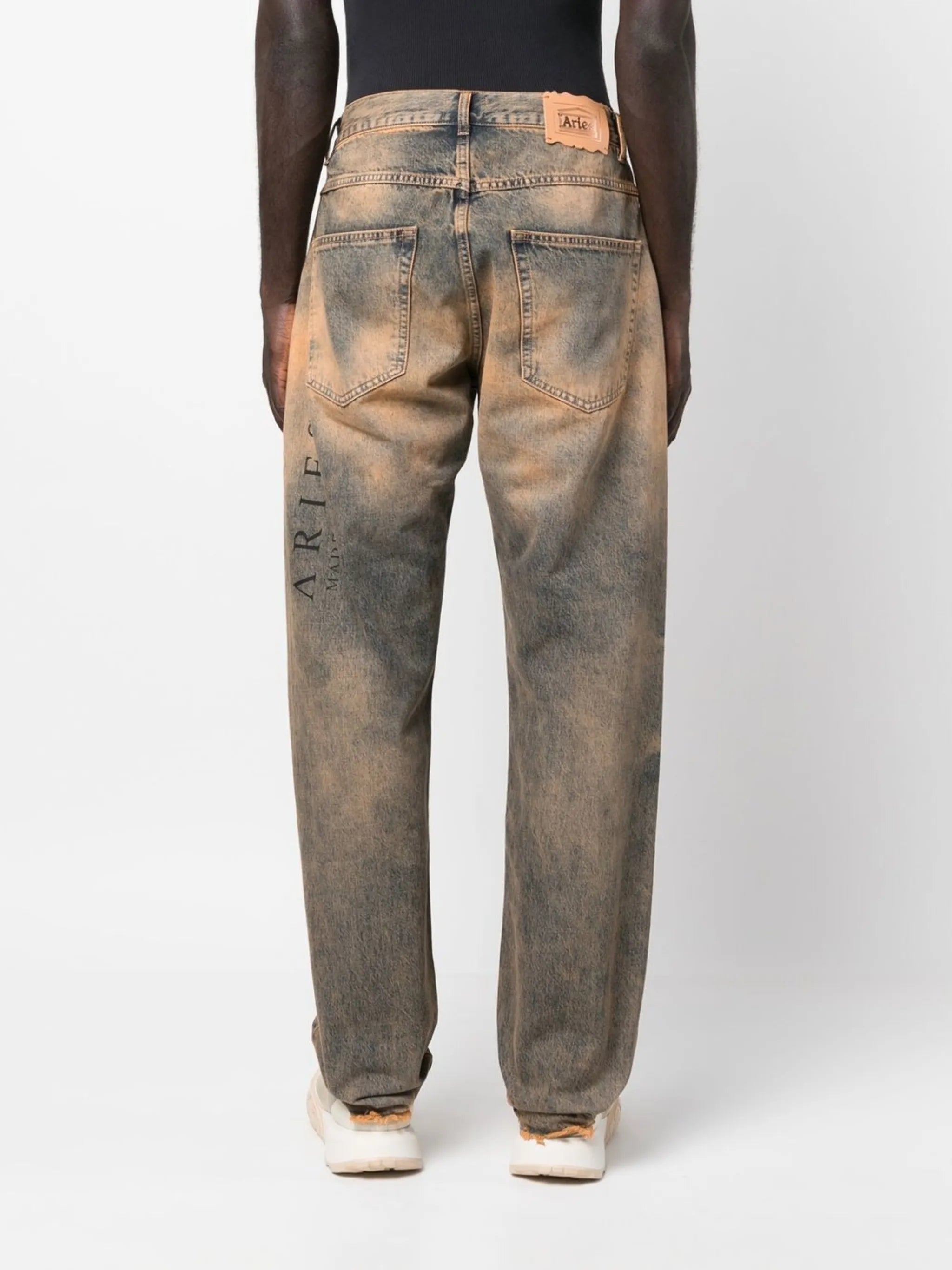 Acid Wash Batten jeans