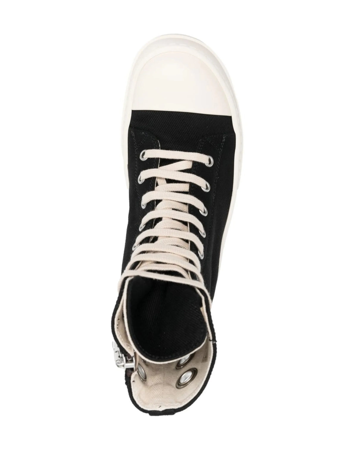 lace-up round-toe sneakers