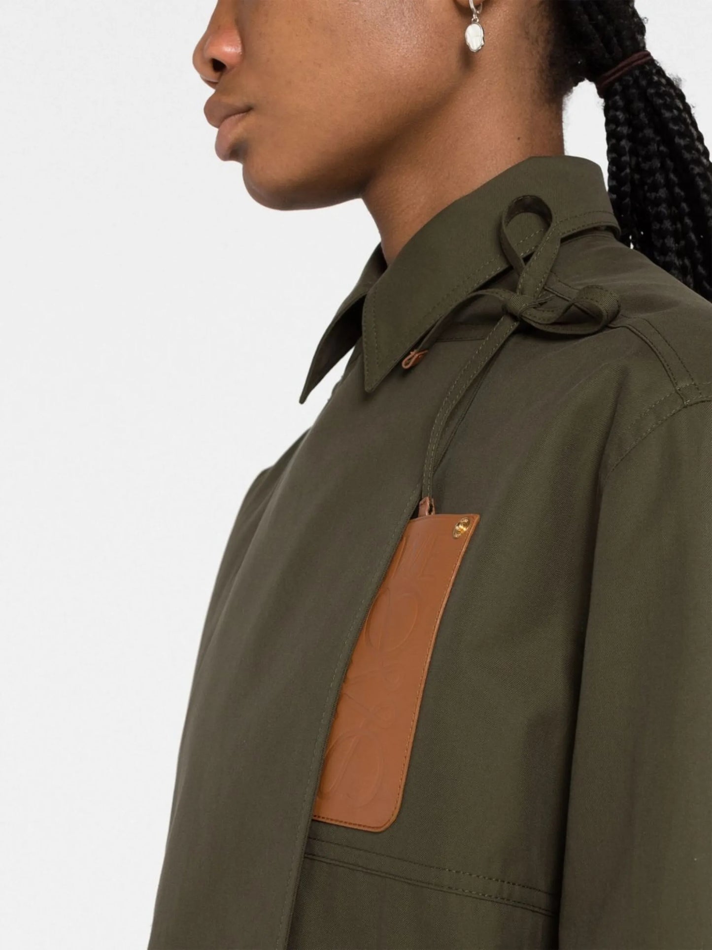 hooded parka coat