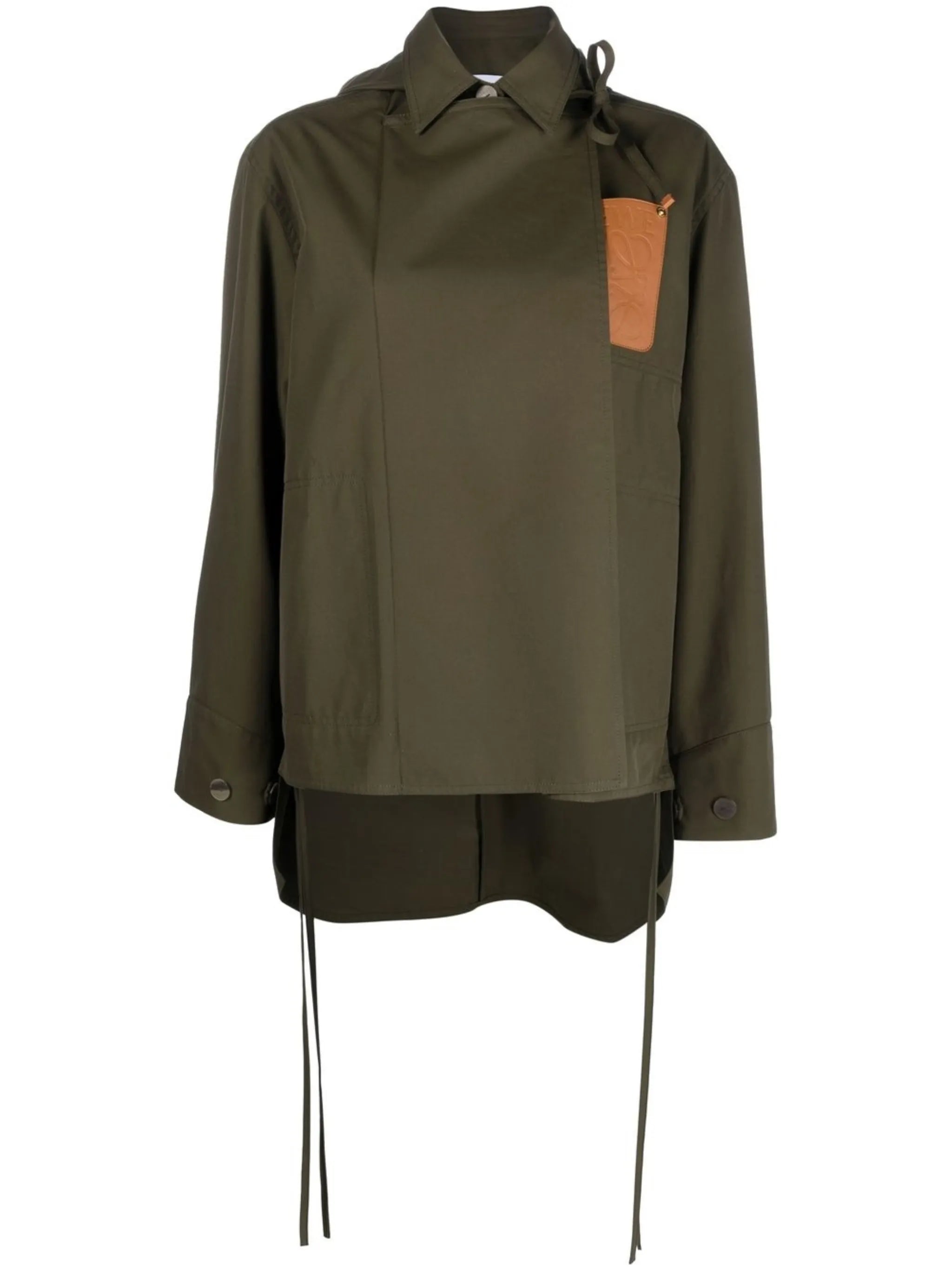 hooded parka coat