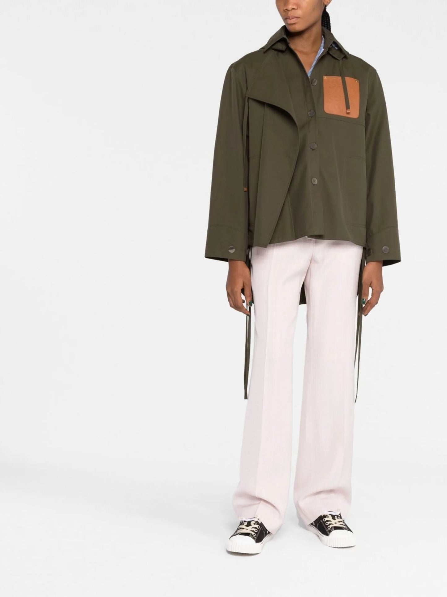 hooded parka coat