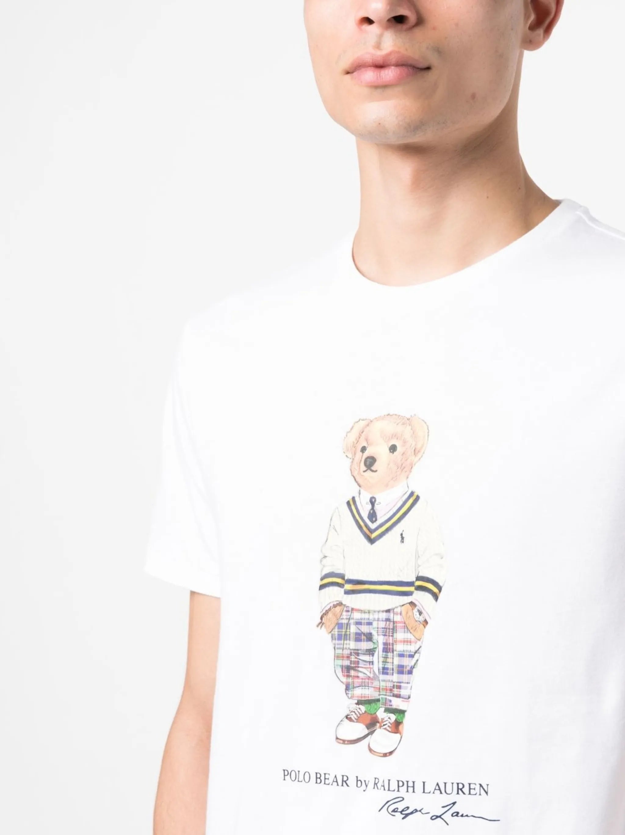 Polo Bear-print T-shirt